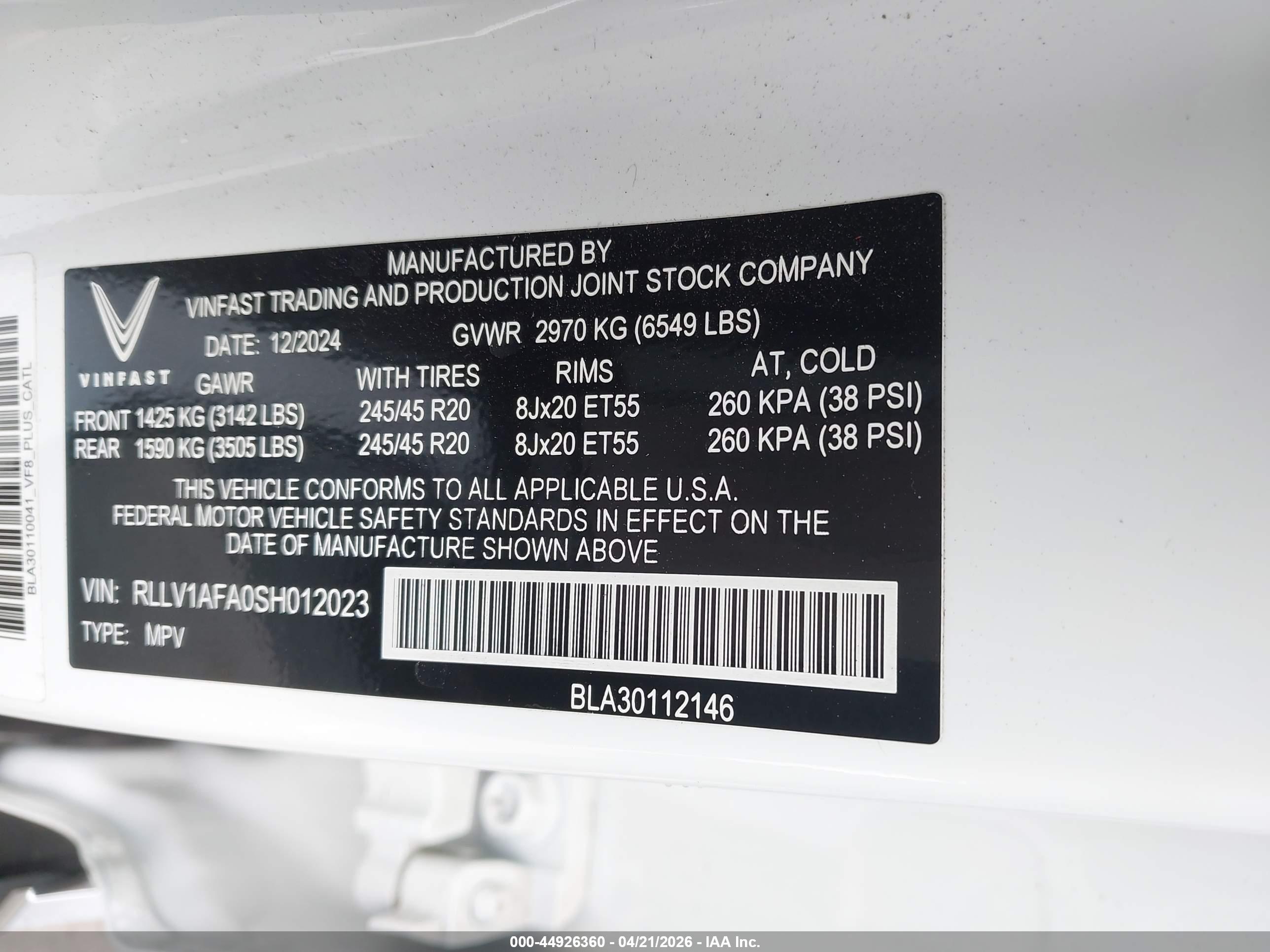 VINFAST VF image 9