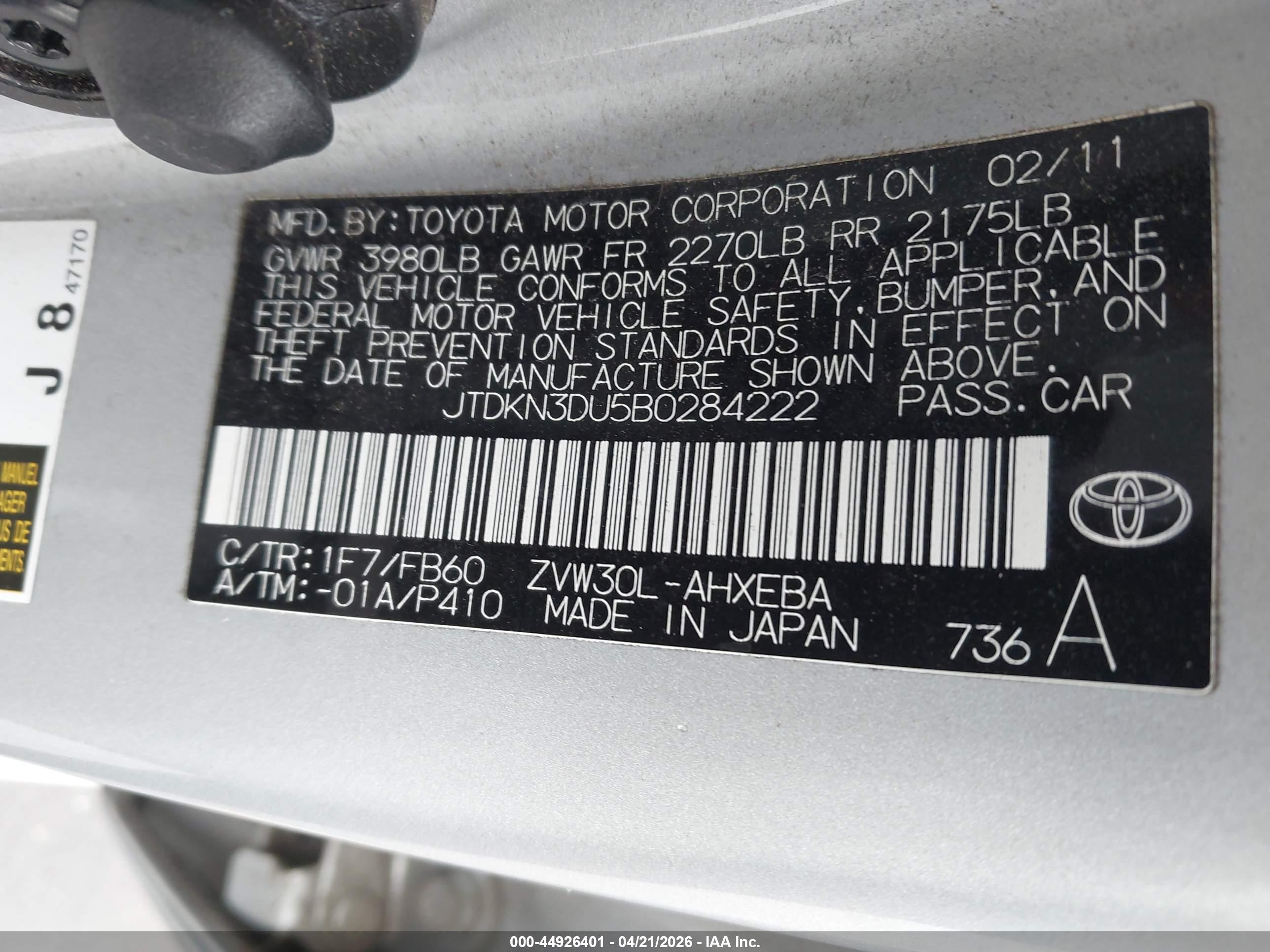 TOYOTA PRIUS image 9