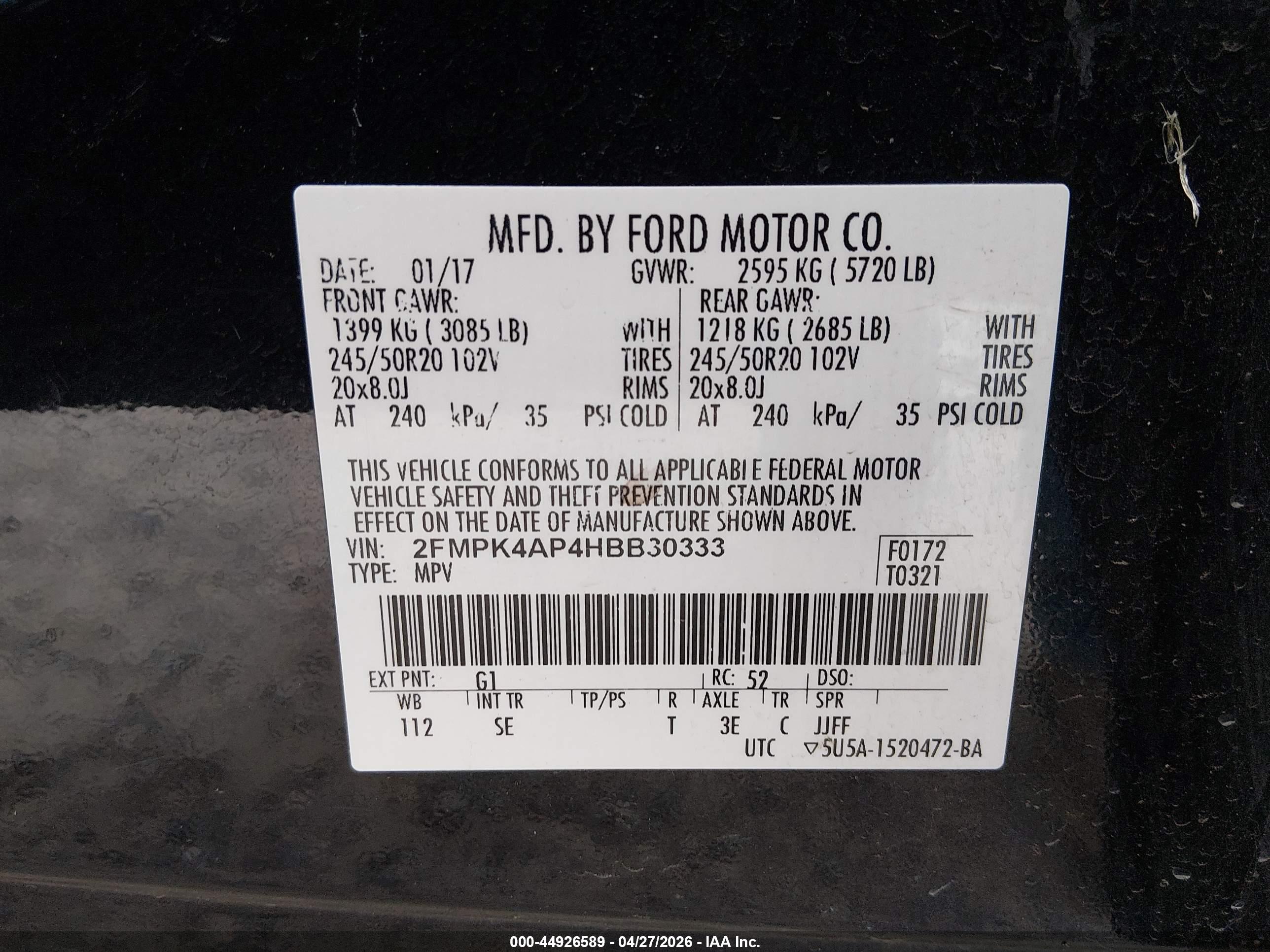 FORD EDGE image 9