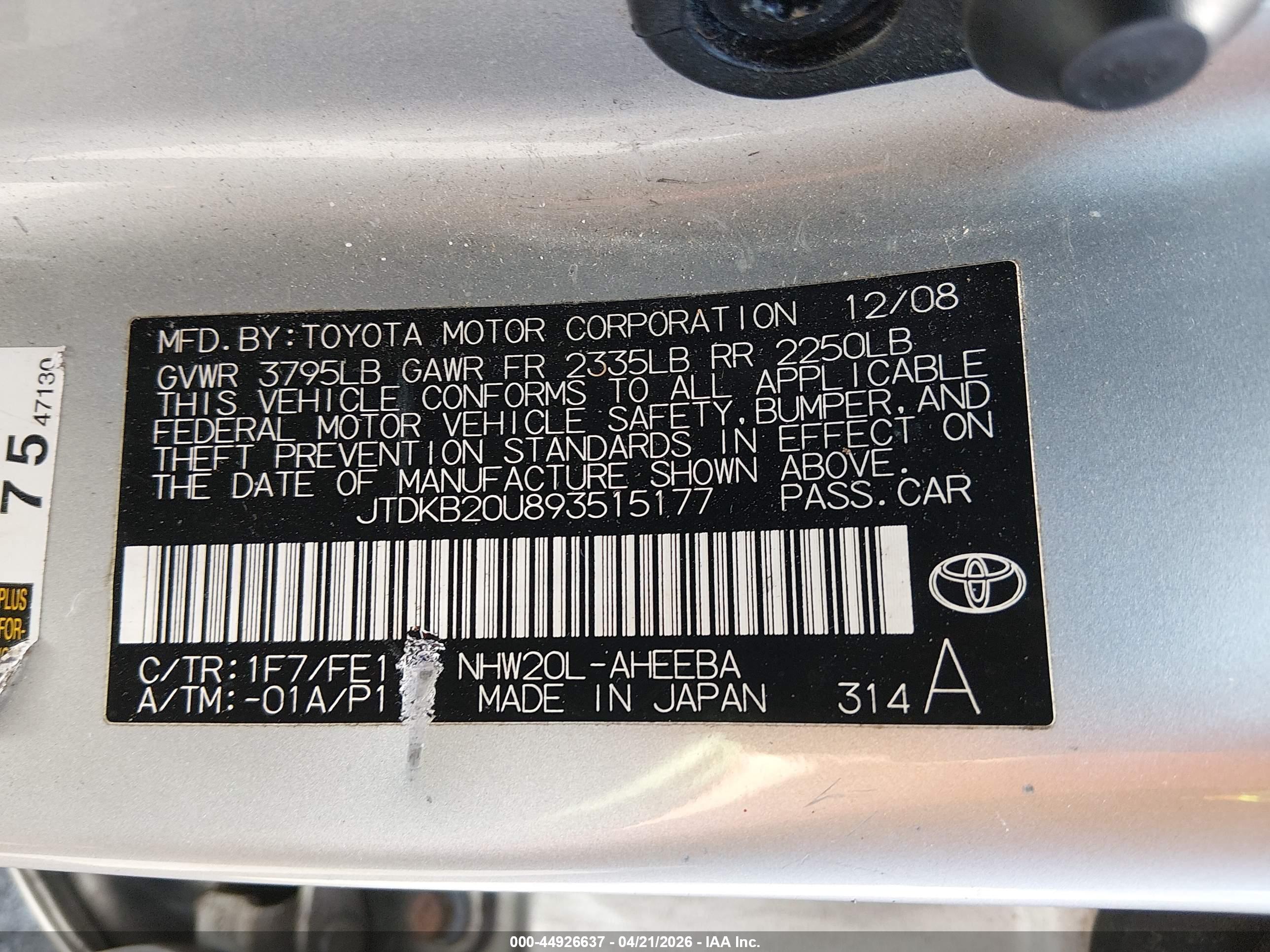 TOYOTA PRIUS image 9