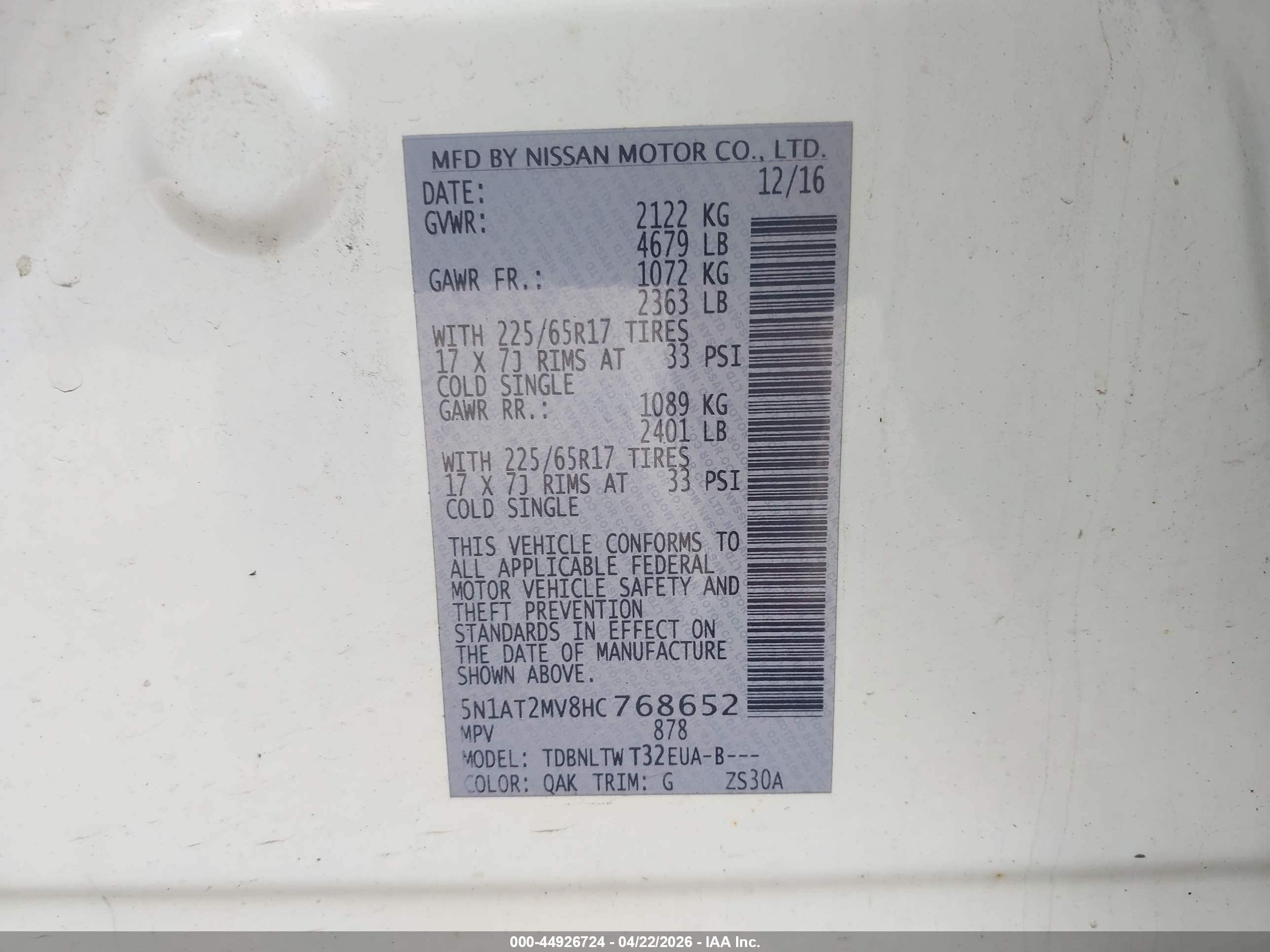 NISSAN ROGUE image 9
