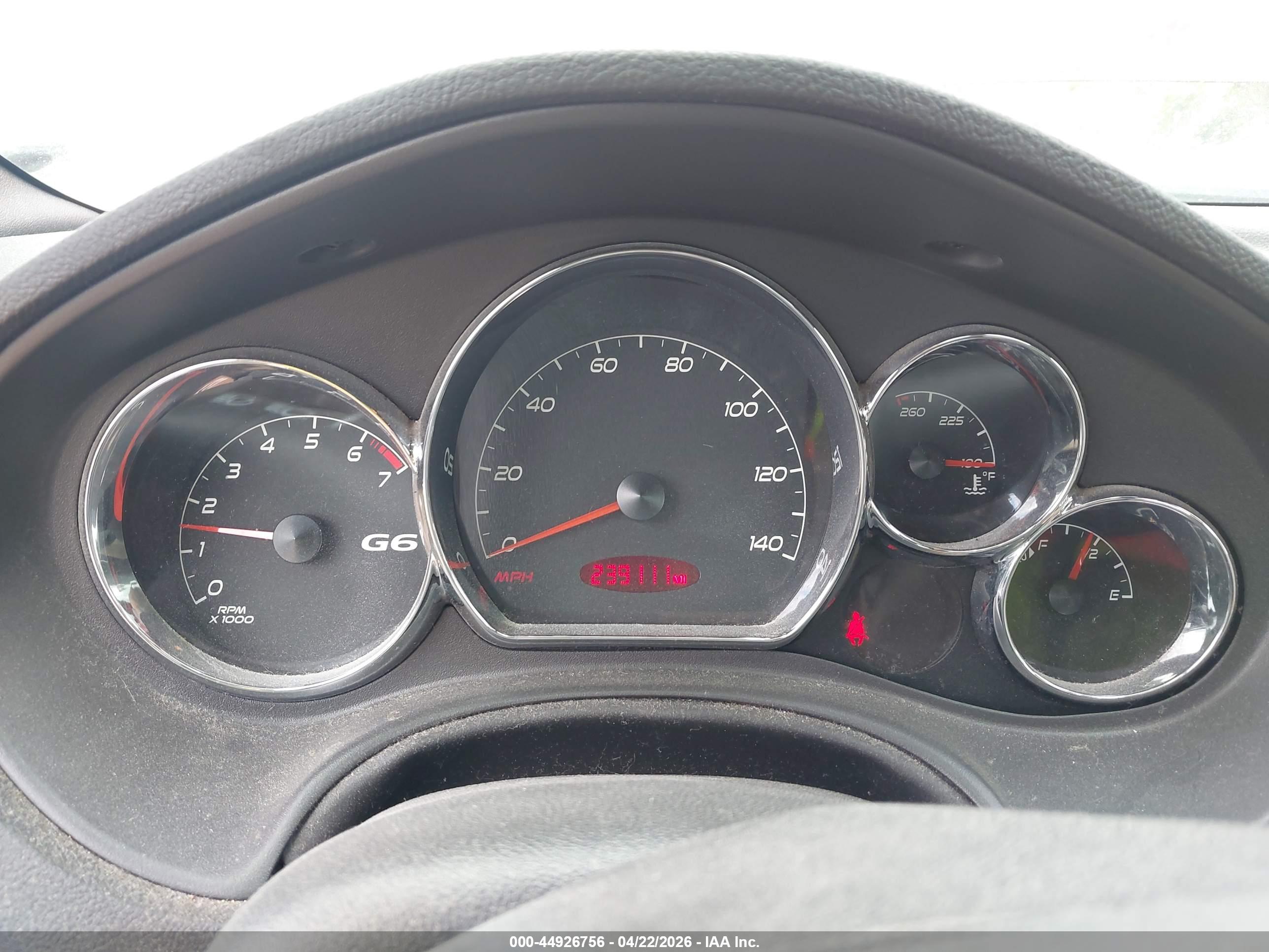 PONTIAC G6 image 7