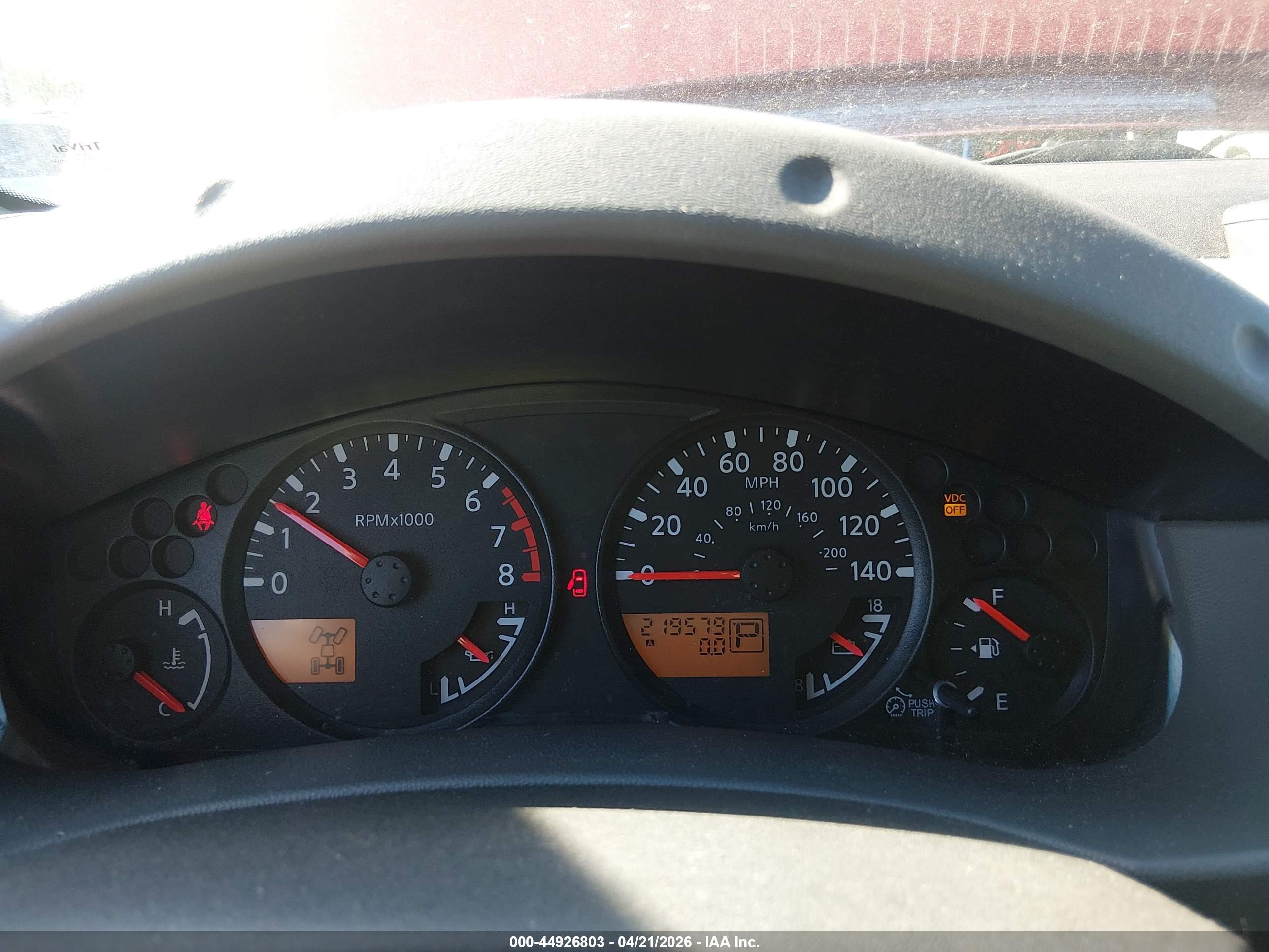NISSAN XTERRA image 7