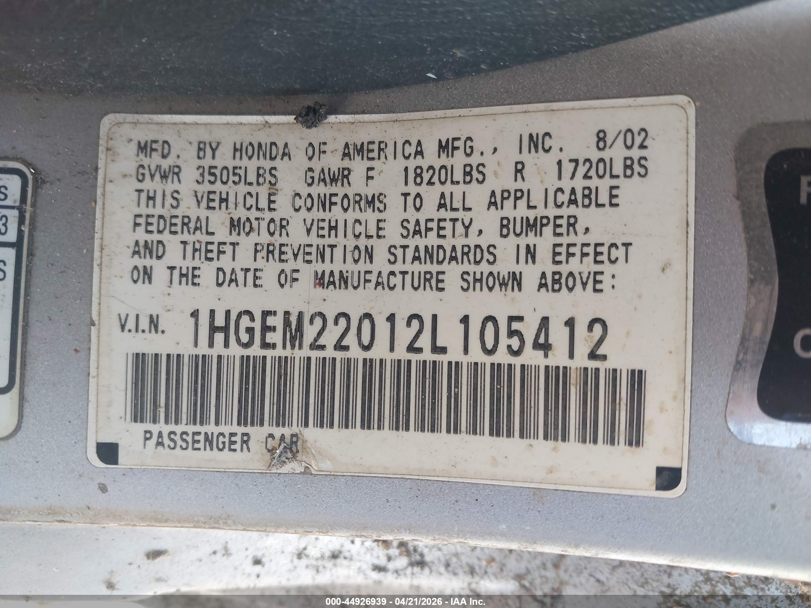 HONDA CIVIC image 9