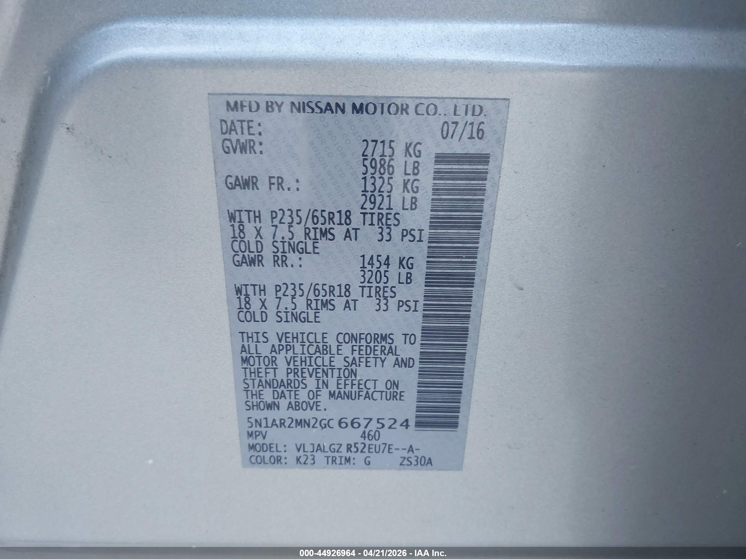 NISSAN PATHFINDER image 9