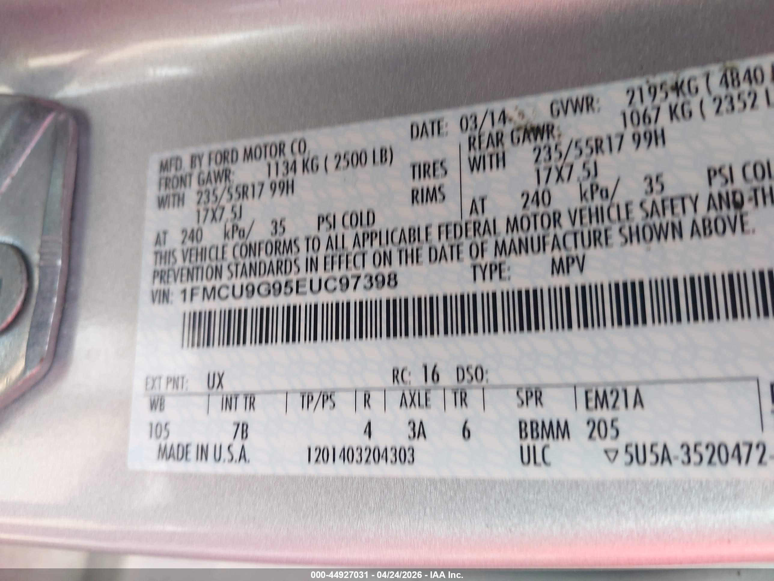 FORD ESCAPE image 9