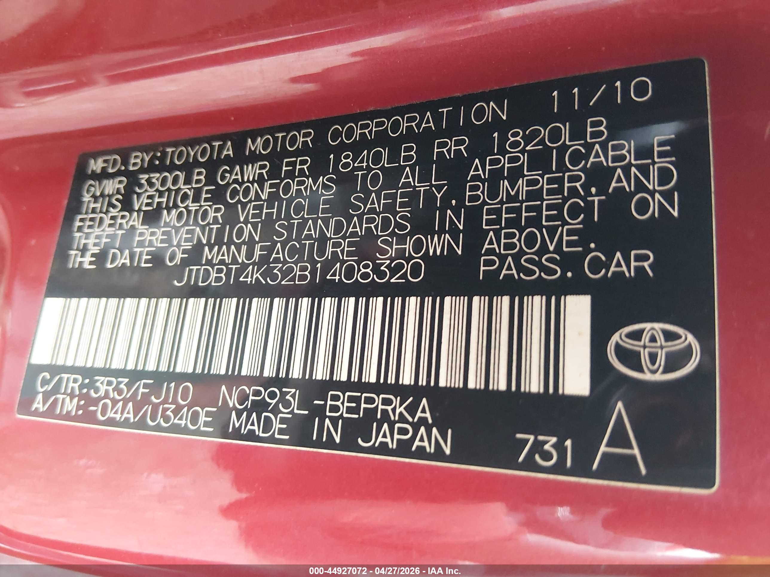 TOYOTA YARIS image 9