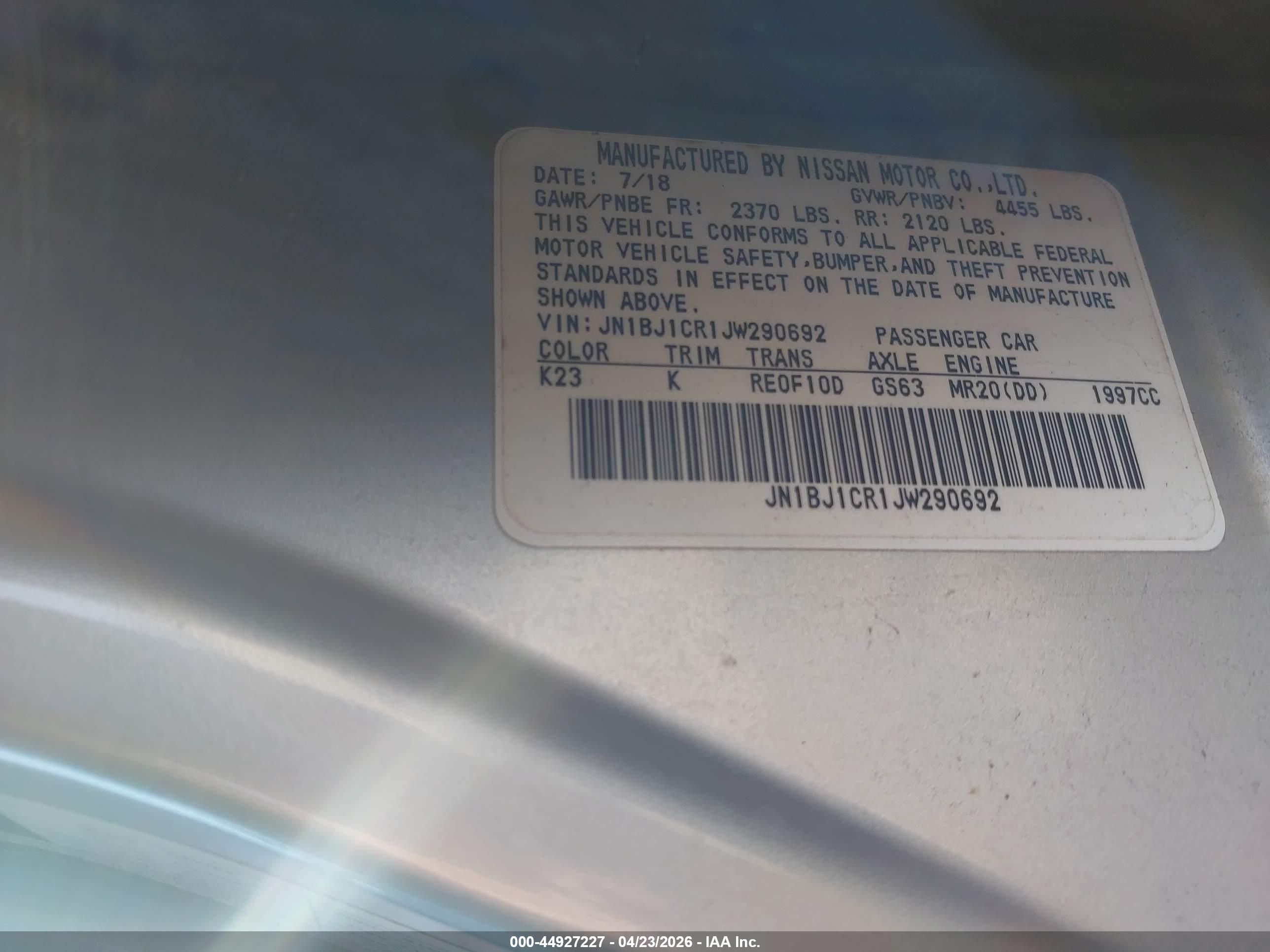 NISSAN ROGUE image 9