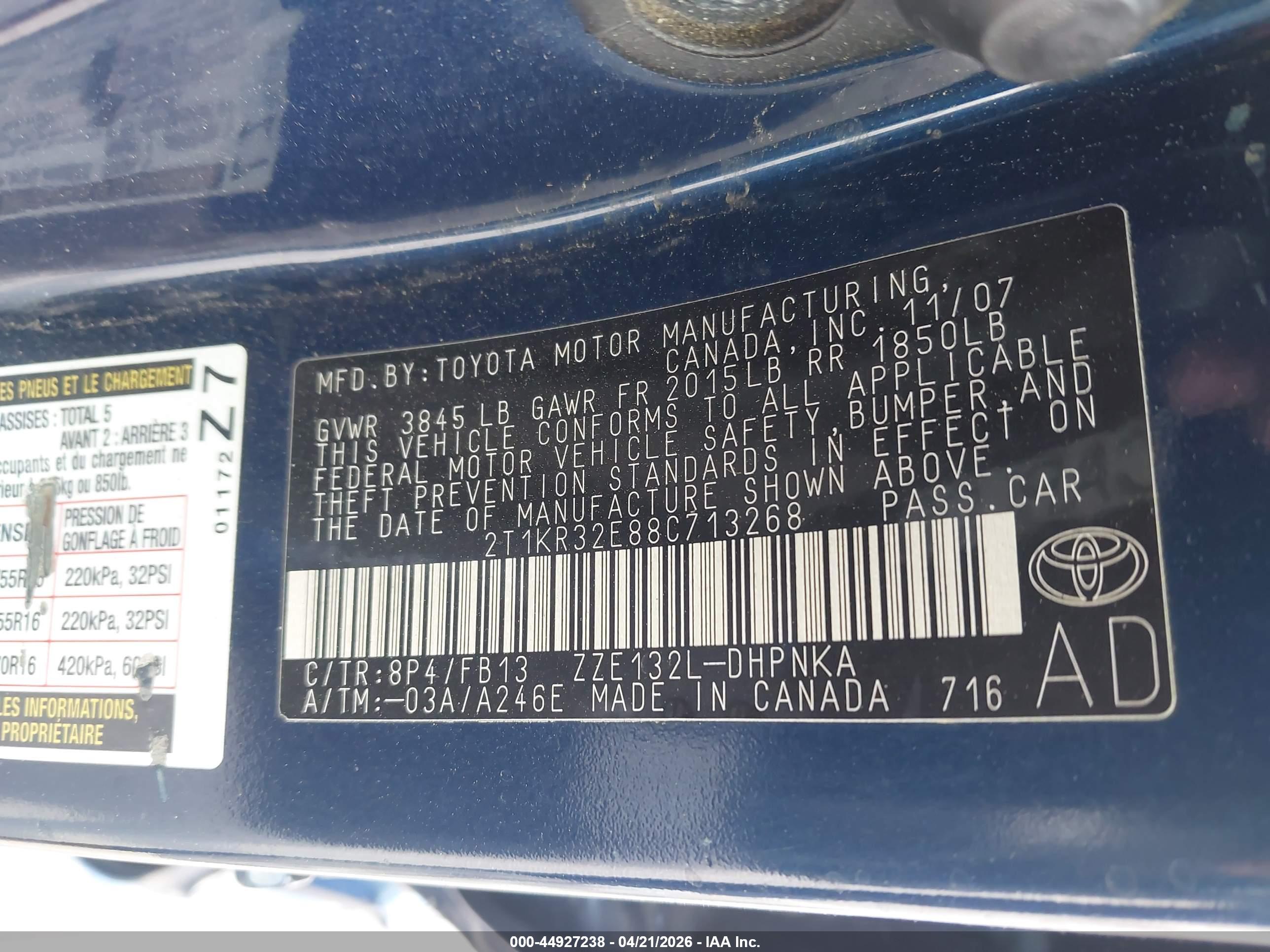 TOYOTA MATRIX image 9