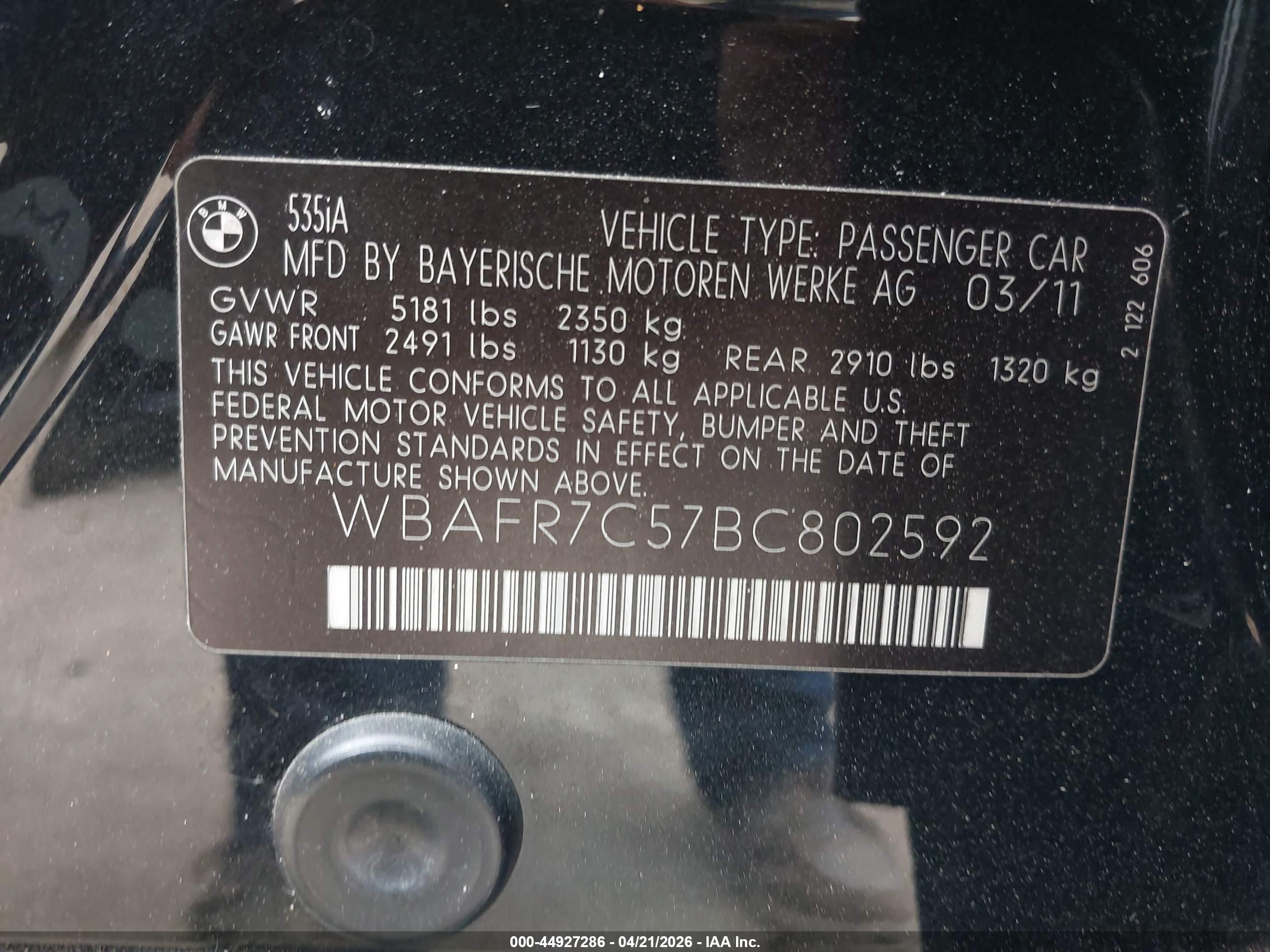 BMW 535I image 9