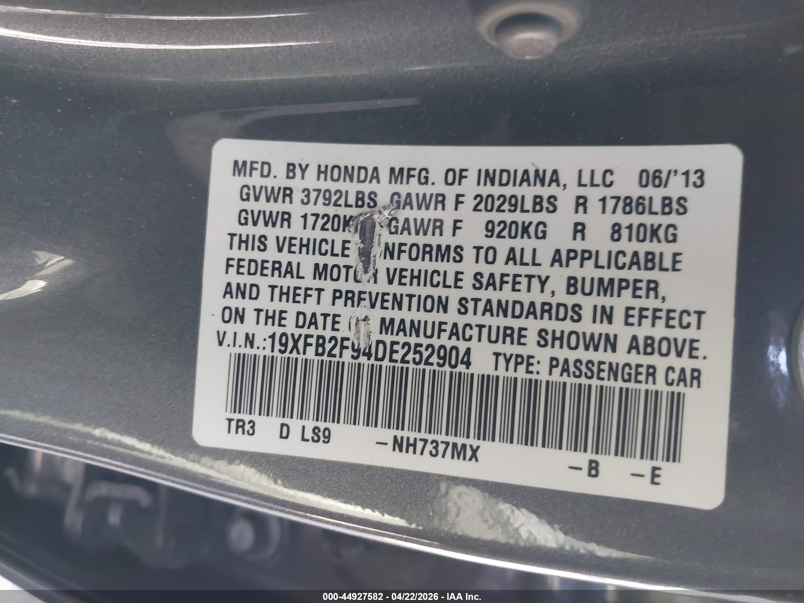 HONDA CIVIC image 9