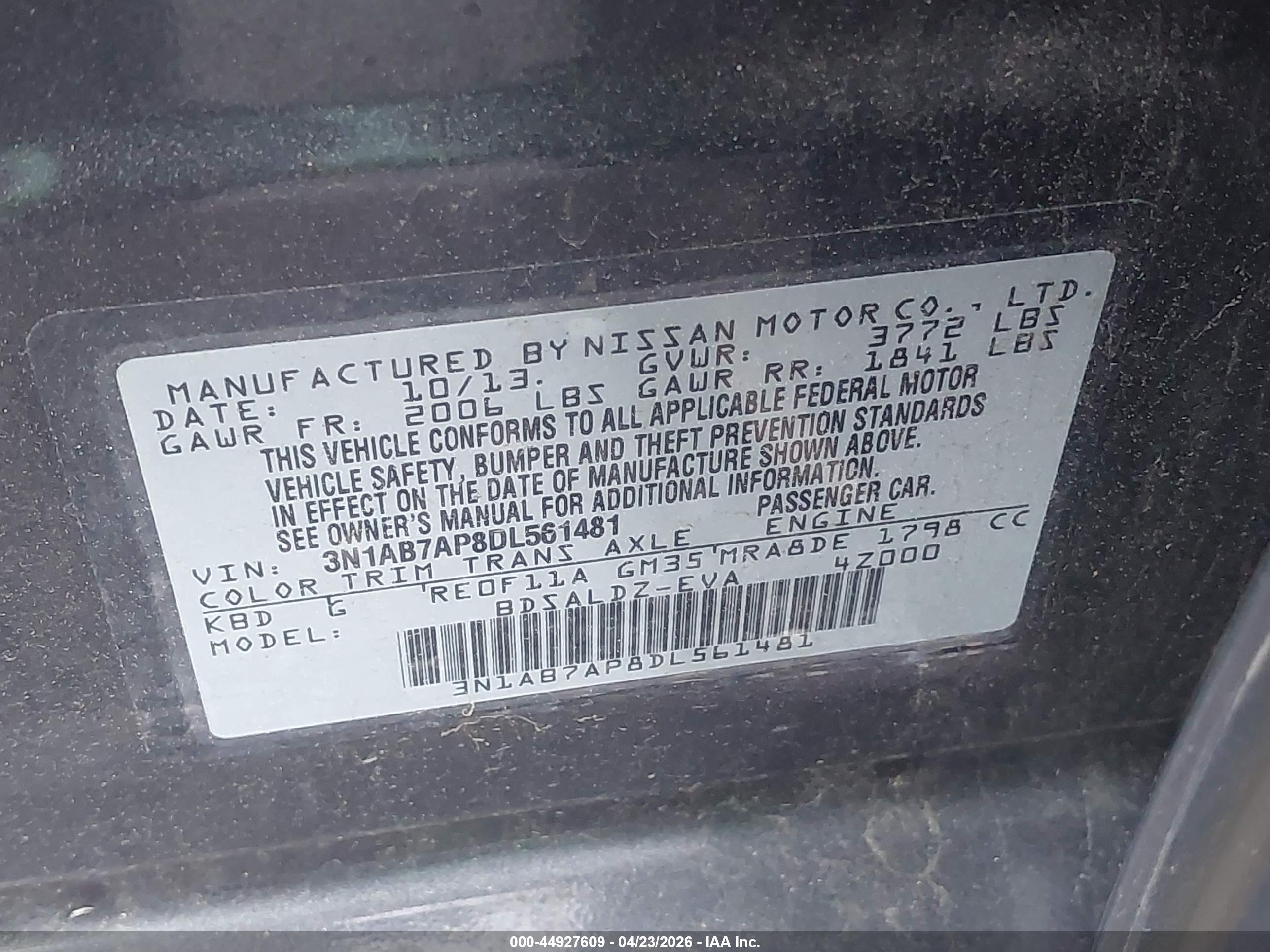 NISSAN SENTRA image 9