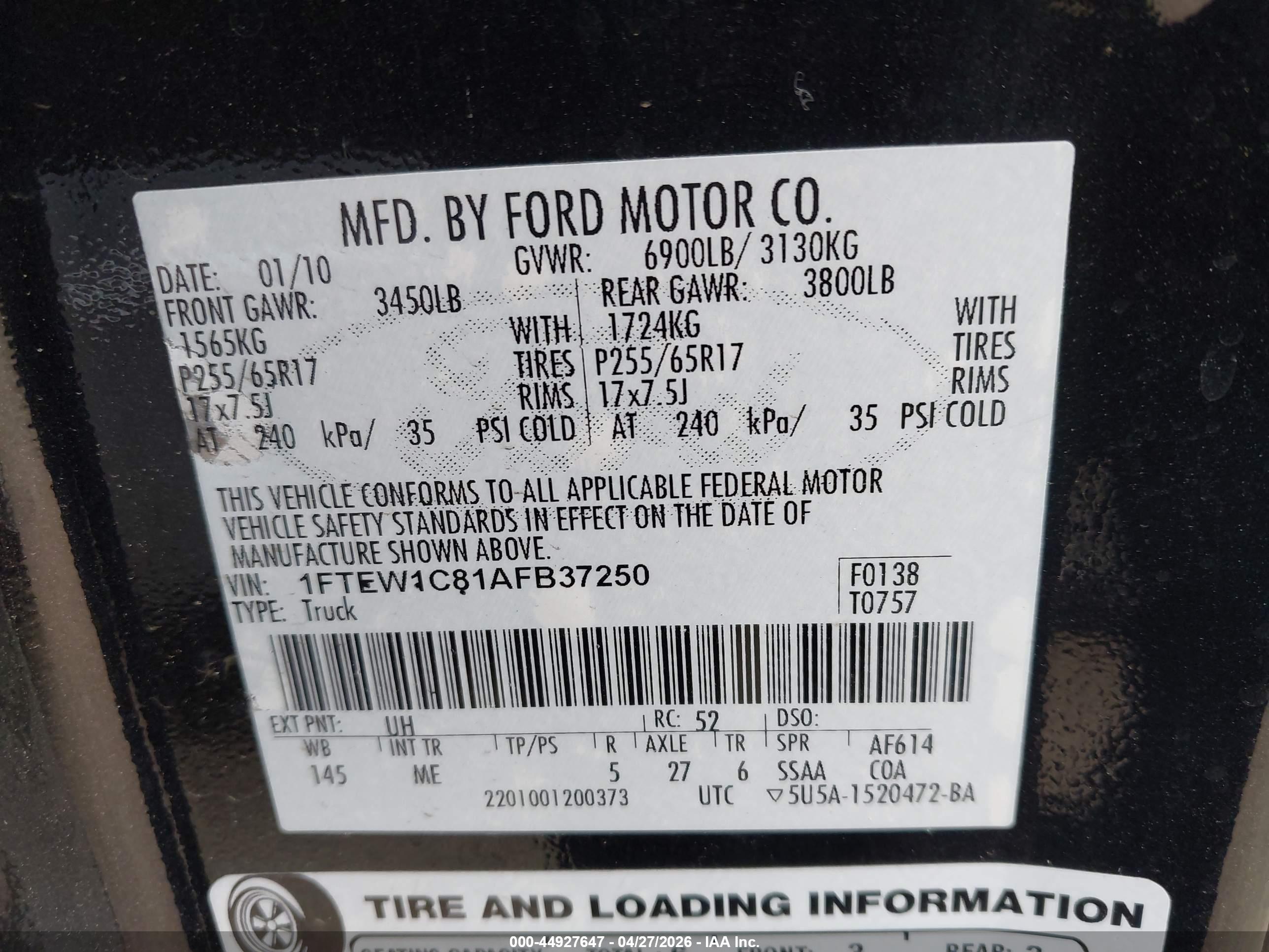 FORD F-150 image 9