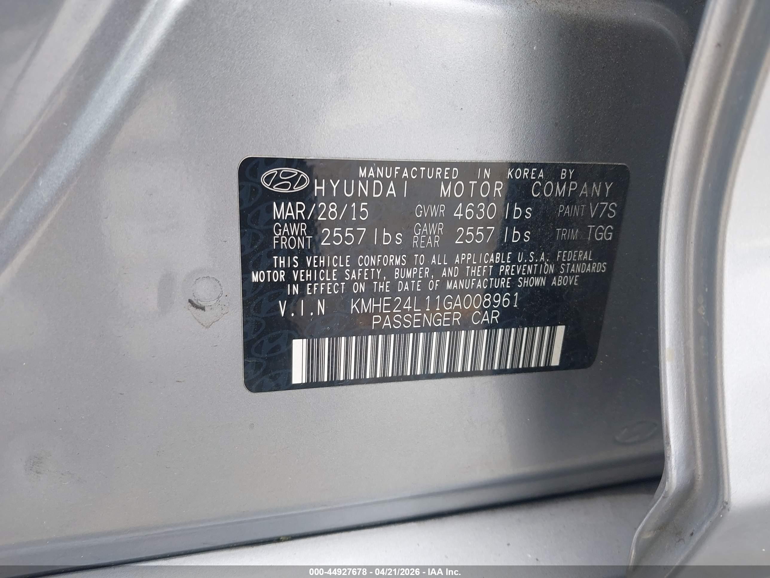 HYUNDAI SONATA image 9