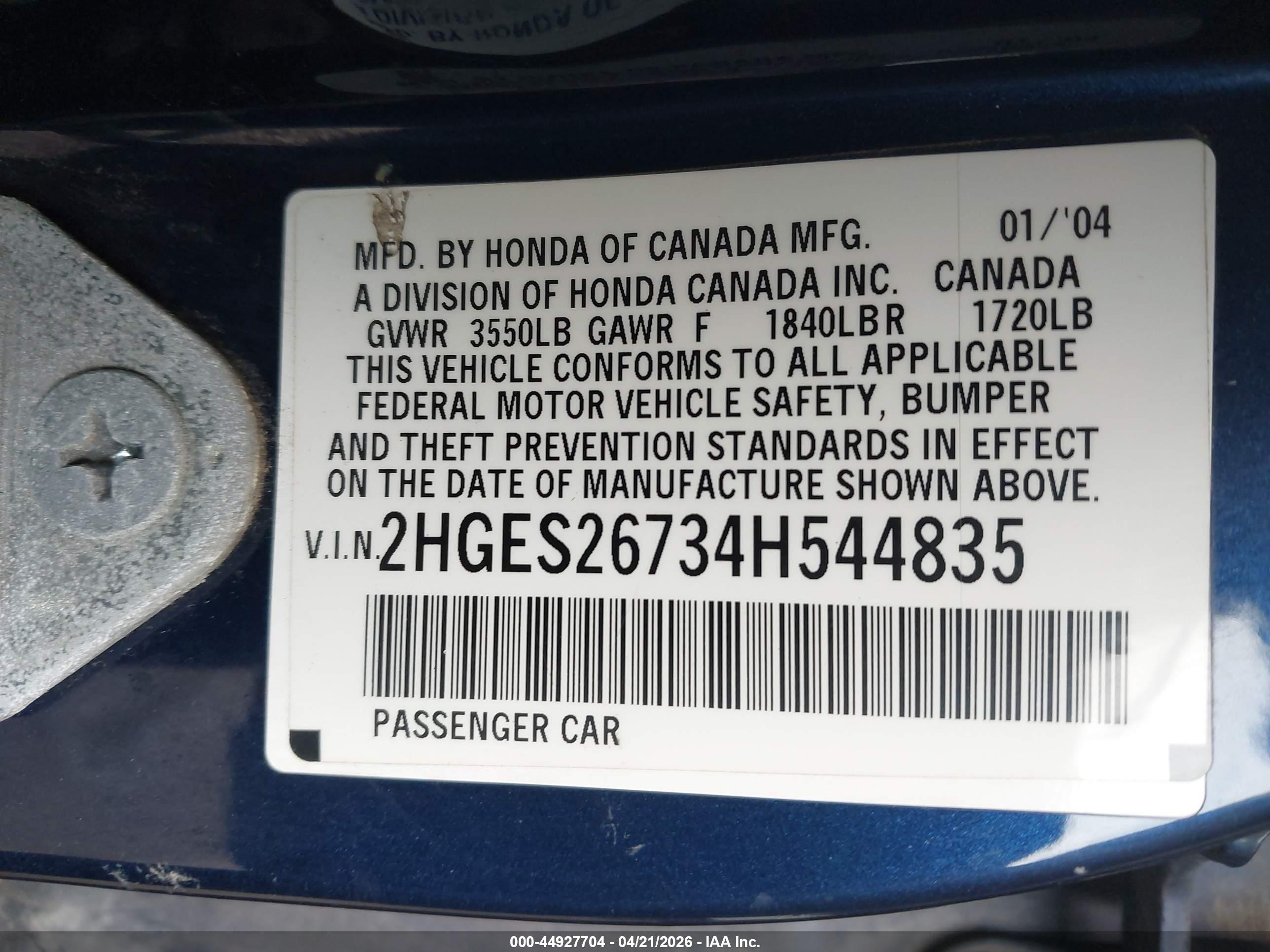 HONDA CIVIC image 9