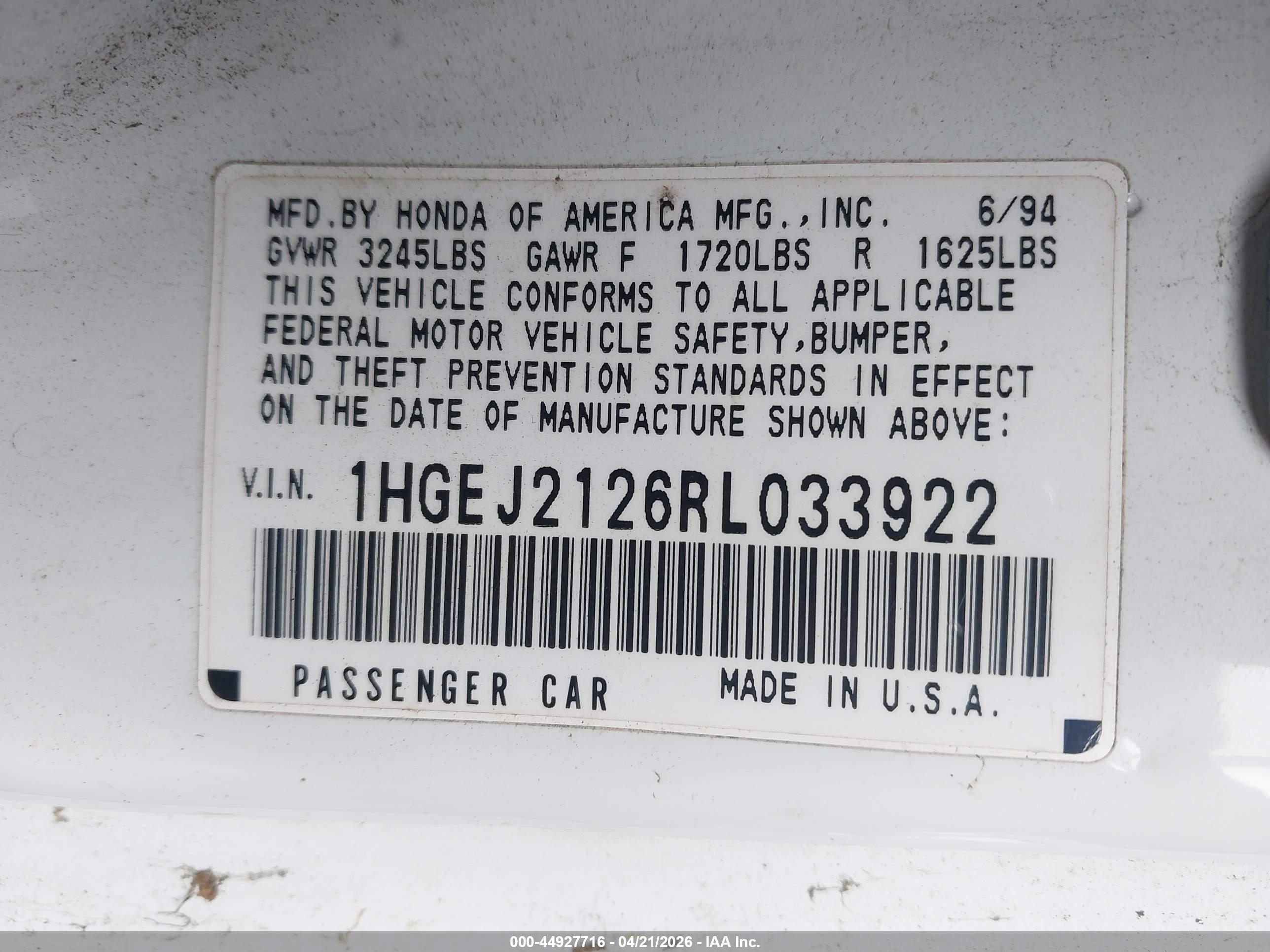 HONDA CIVIC image 9