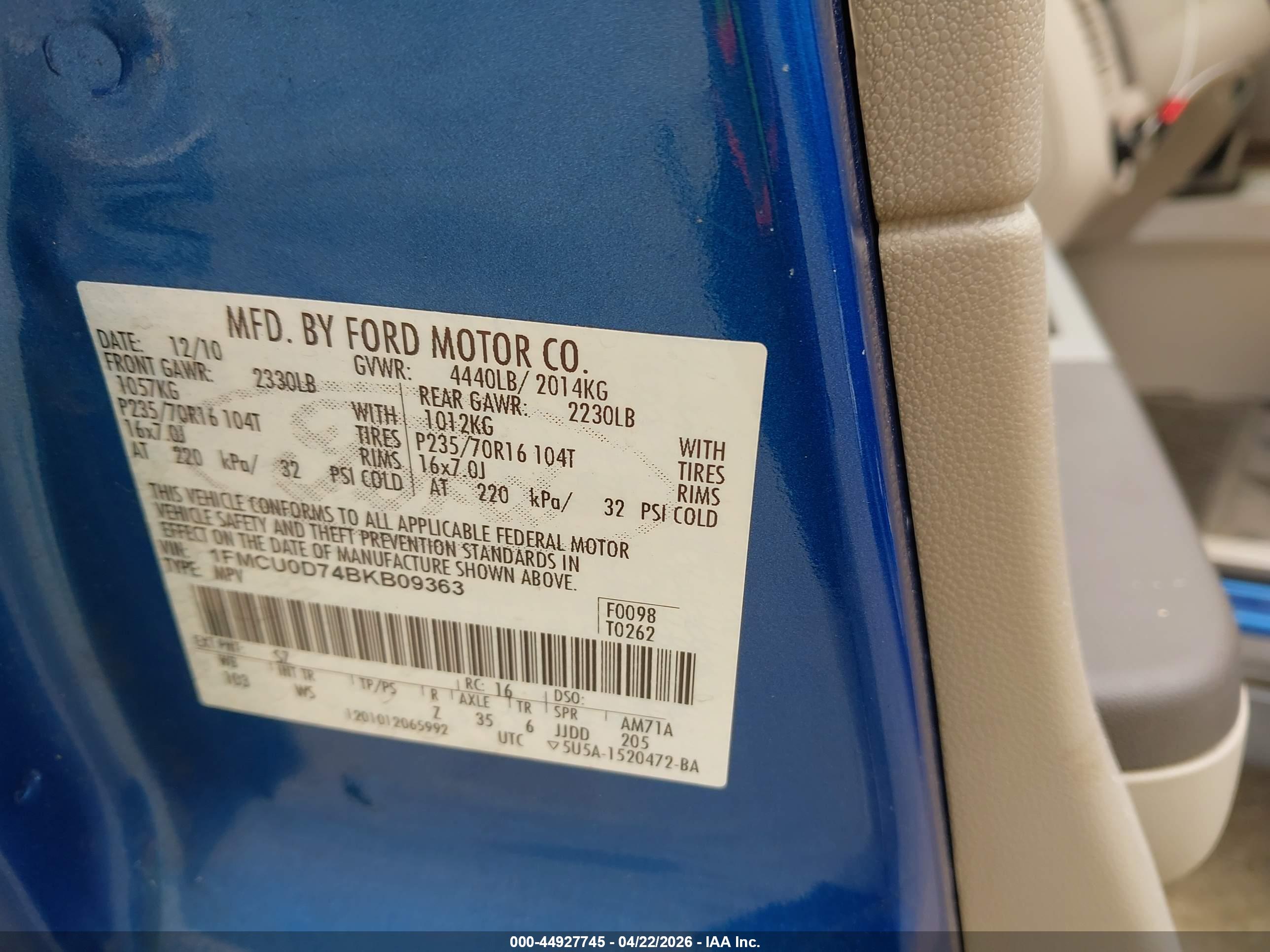 FORD ESCAPE image 9