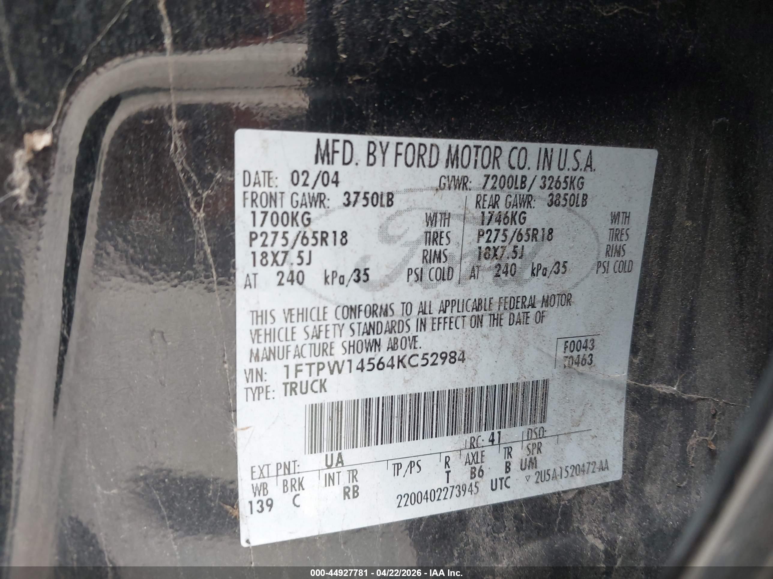 FORD F-150 image 9