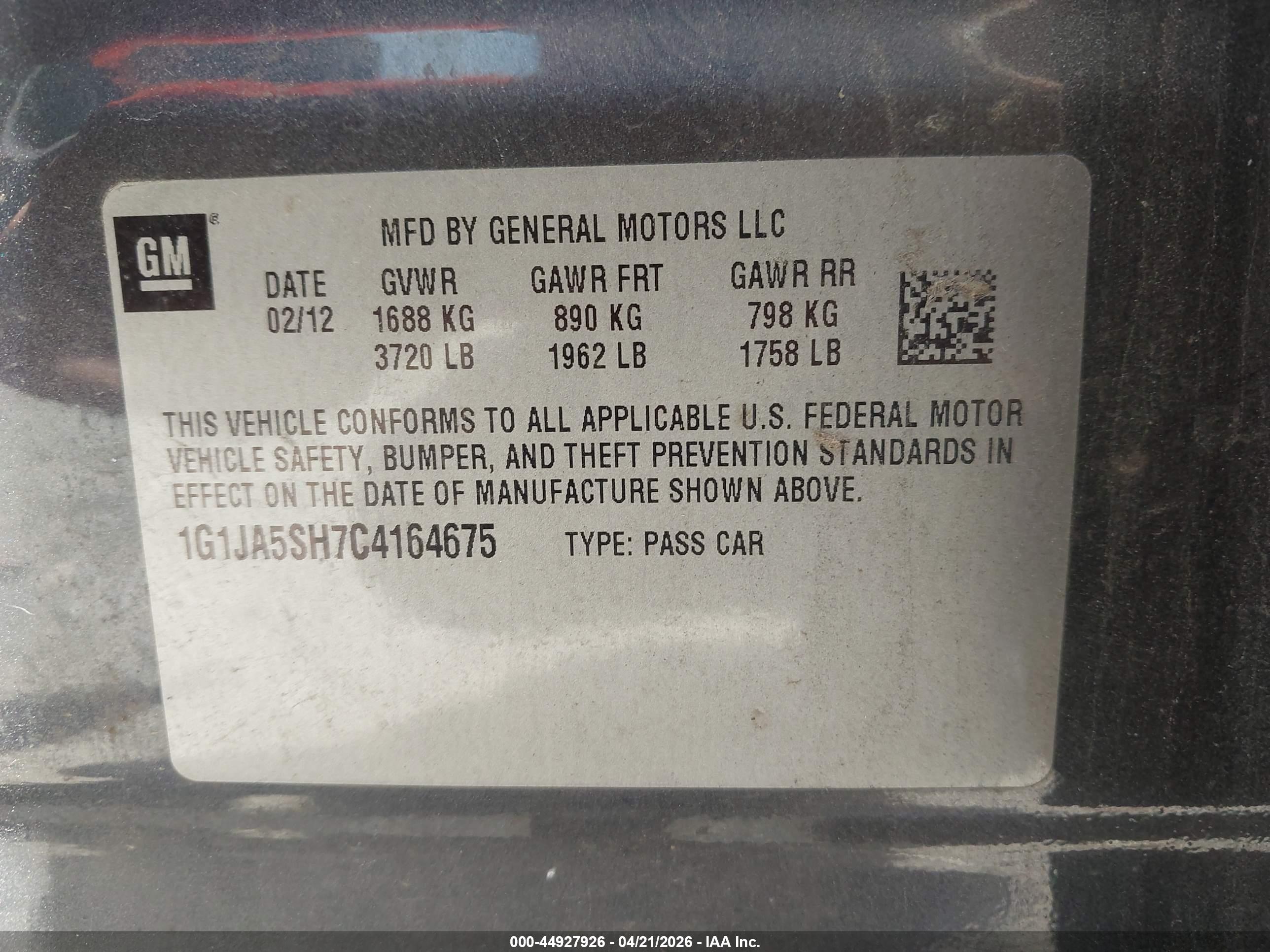 CHEVROLET SONIC image 9