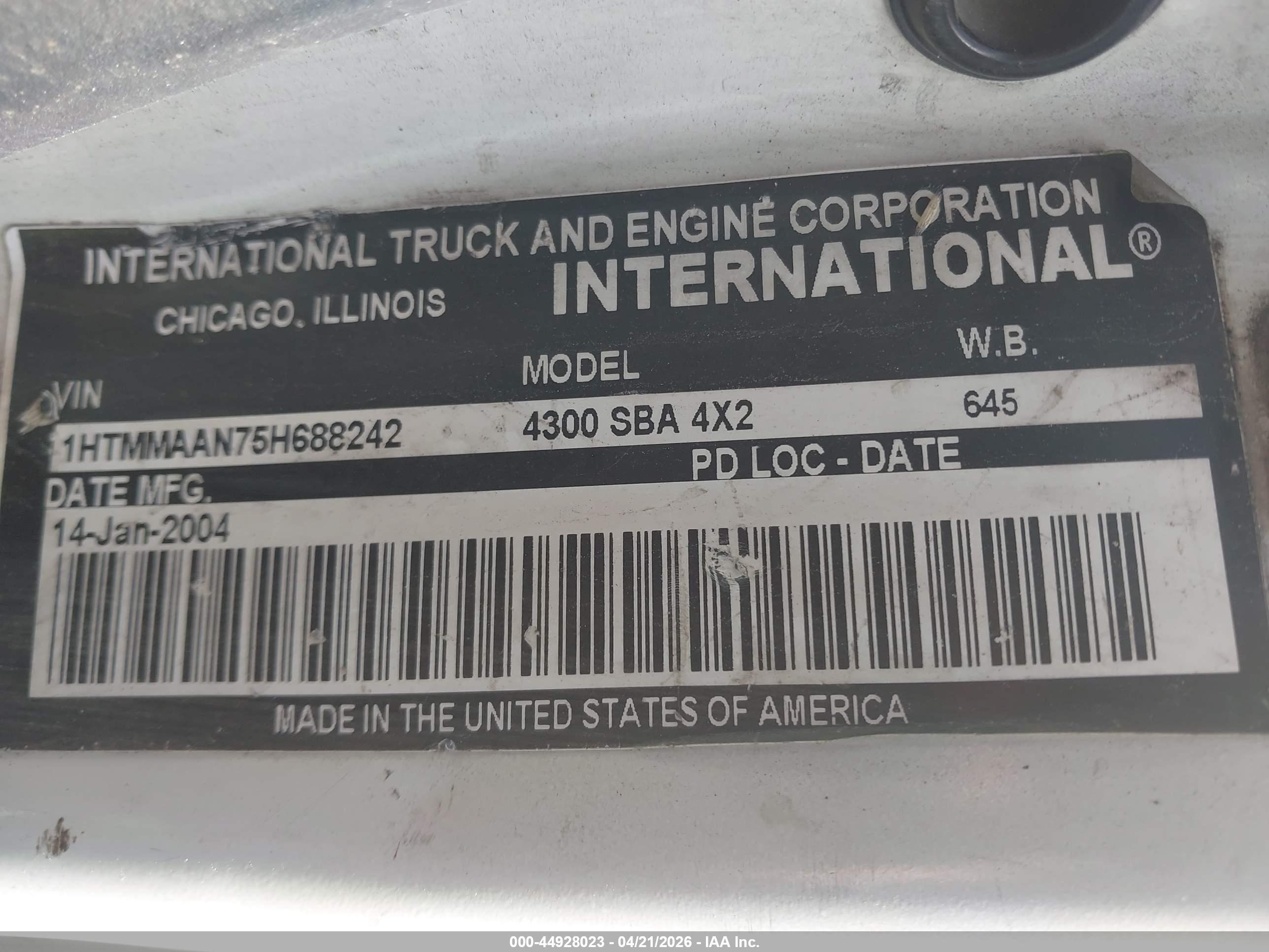 INTERNATIONAL 4000 image 9