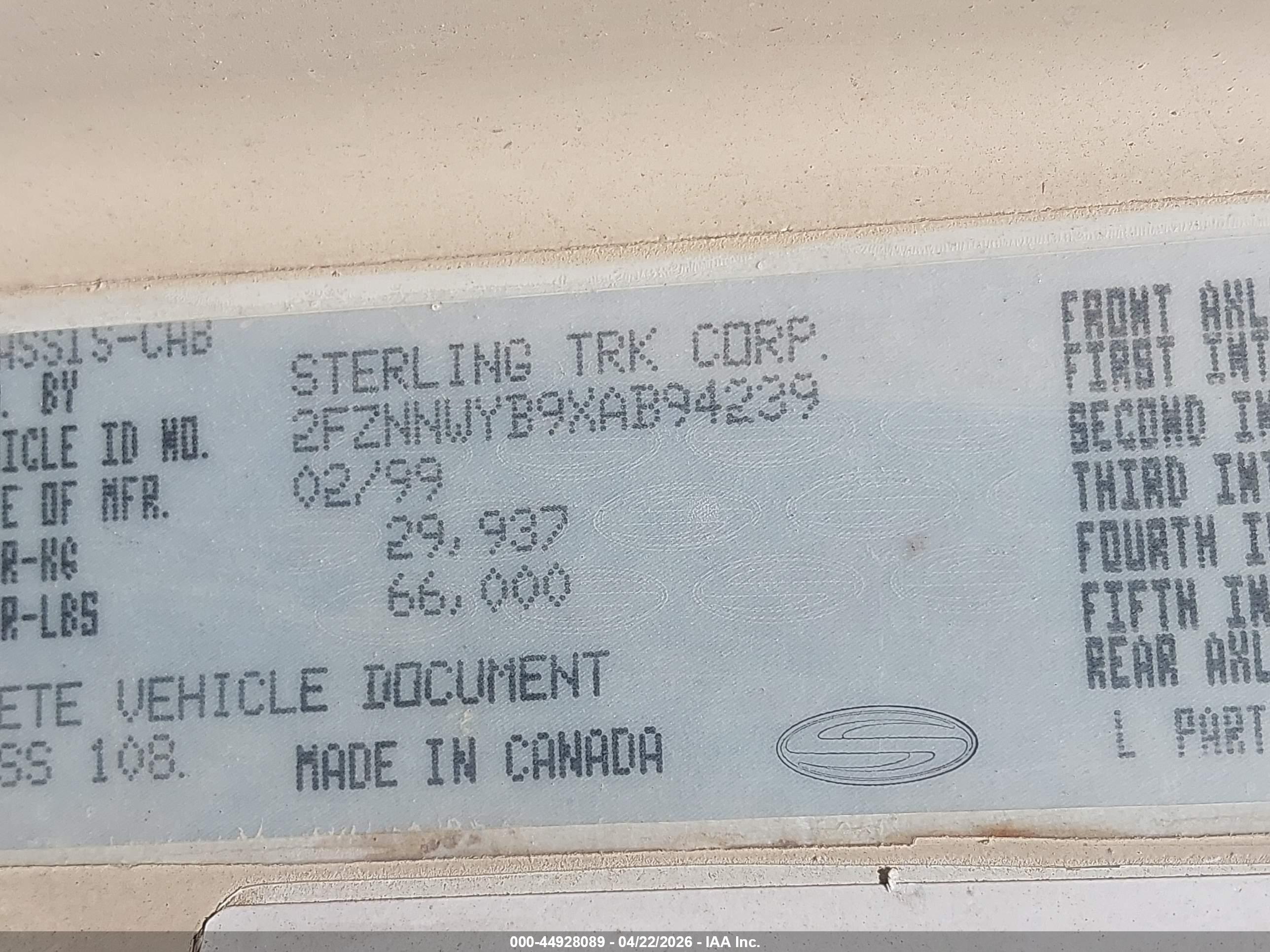 STERLING TRUCK image 9