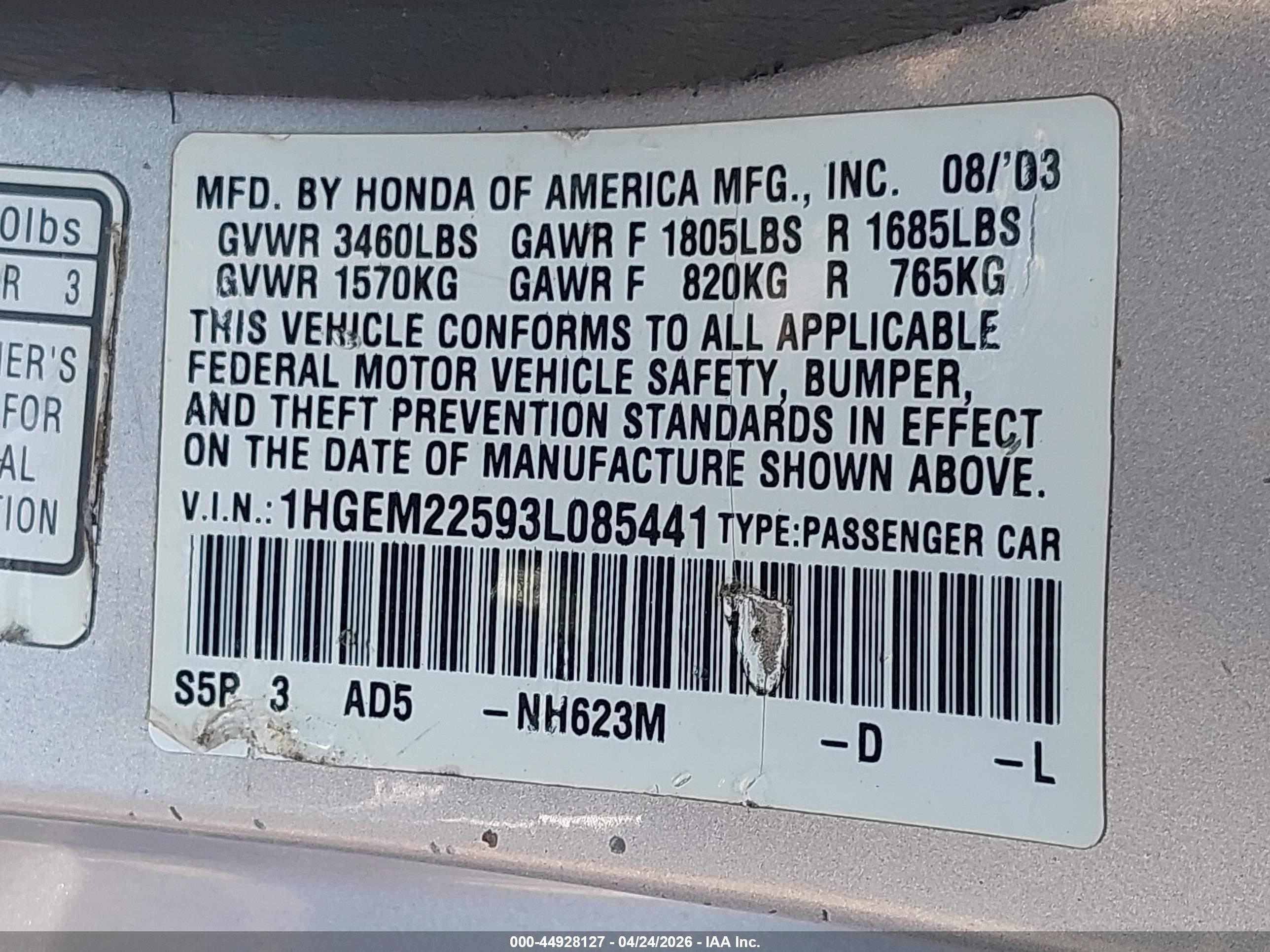 HONDA CIVIC image 9