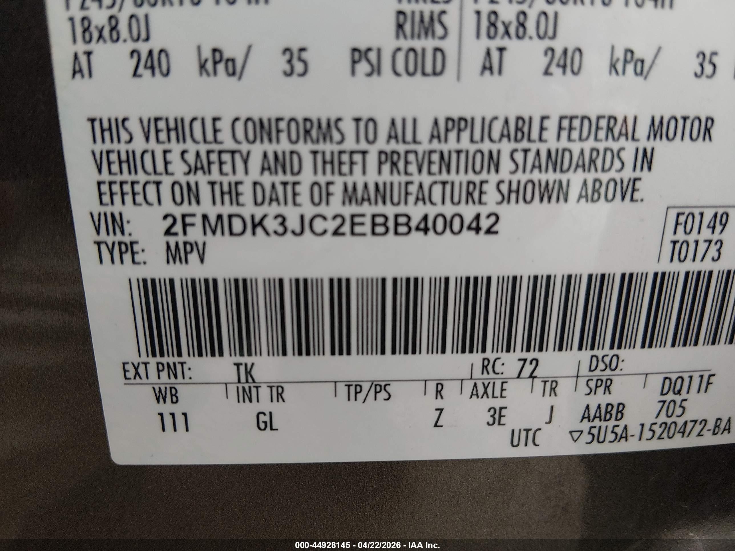 FORD EDGE image 9
