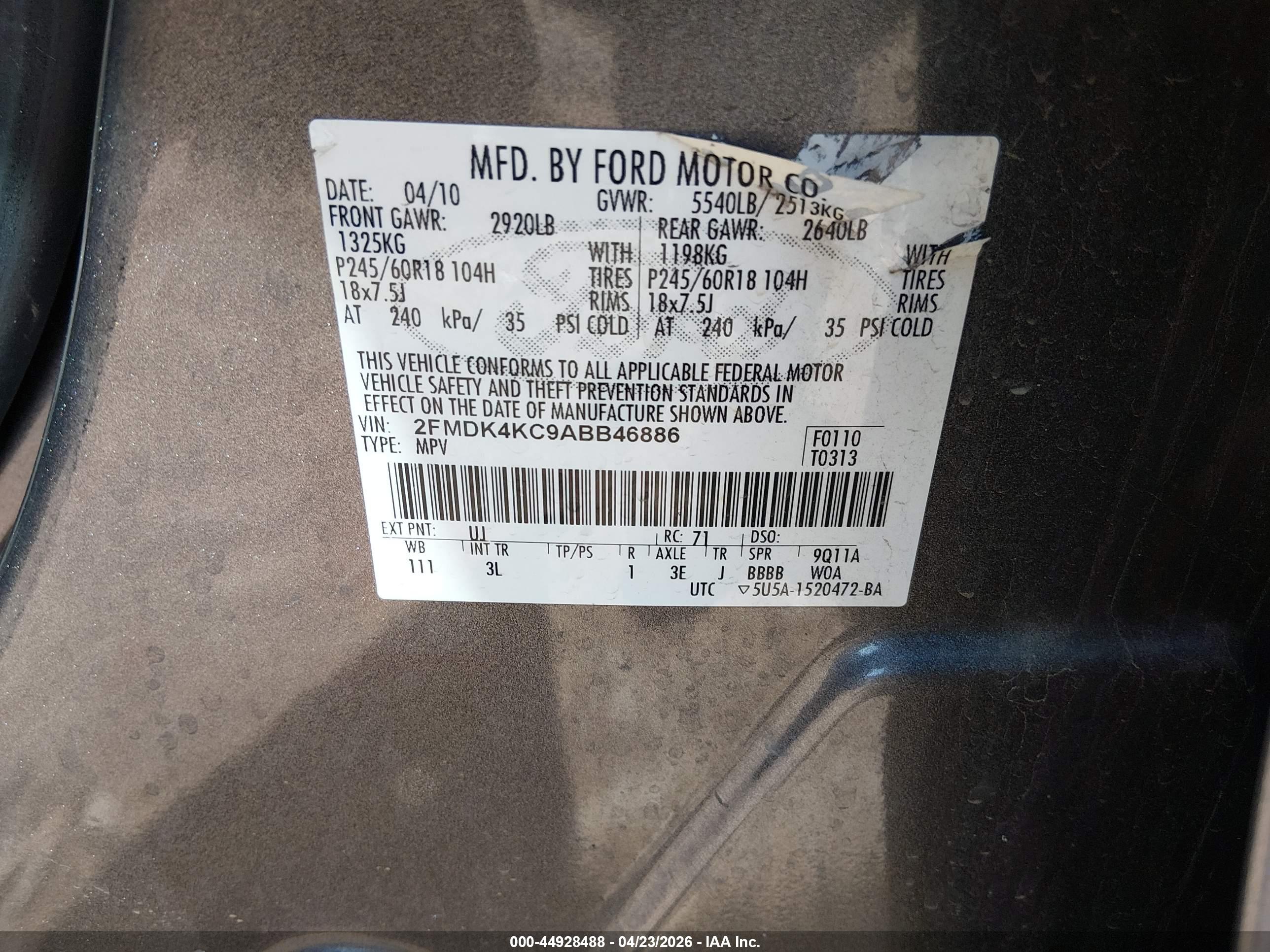 FORD EDGE image 9