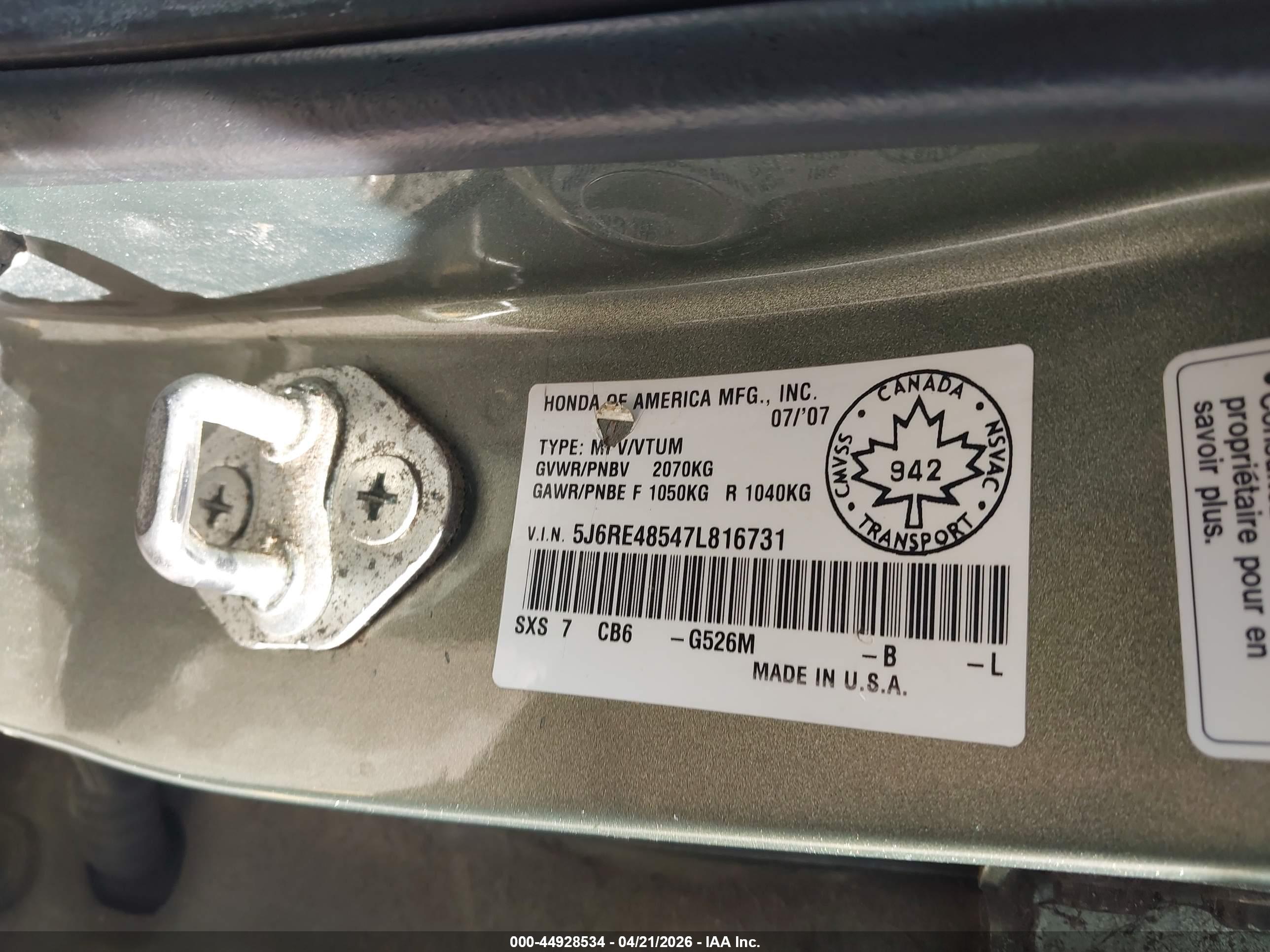 HONDA CR-V image 9