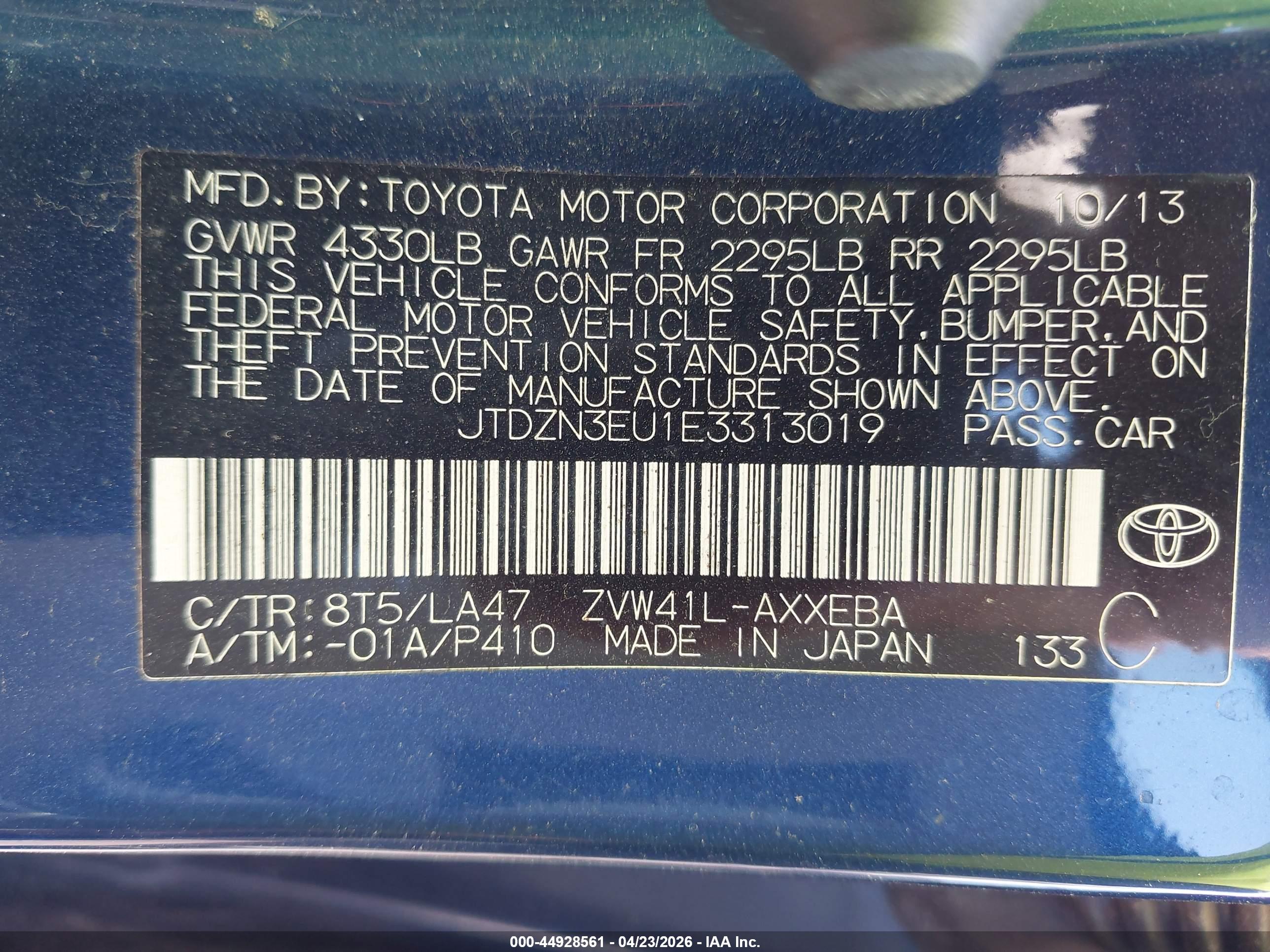 TOYOTA PRIUS image 9