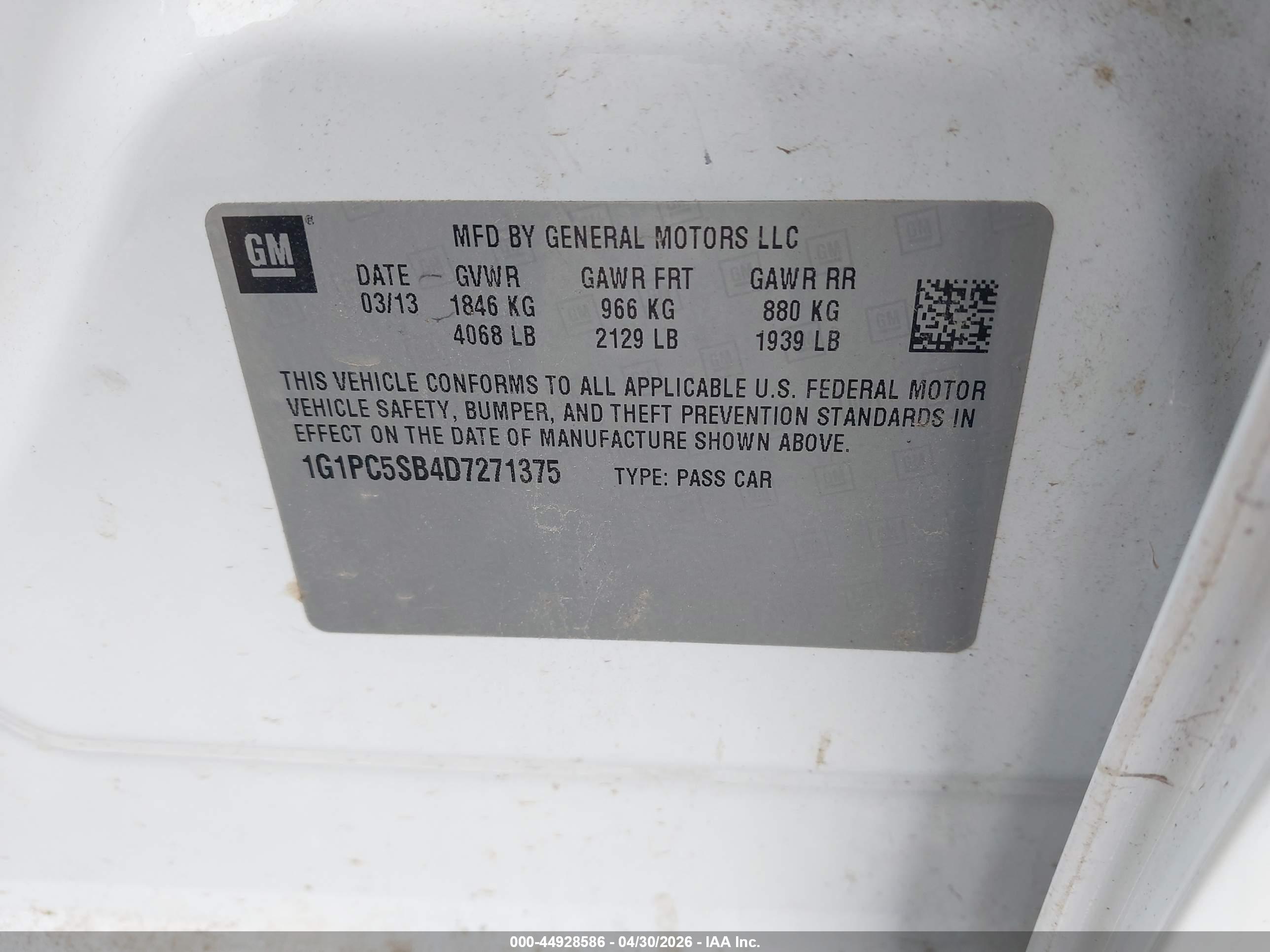 CHEVROLET CRUZE image 9