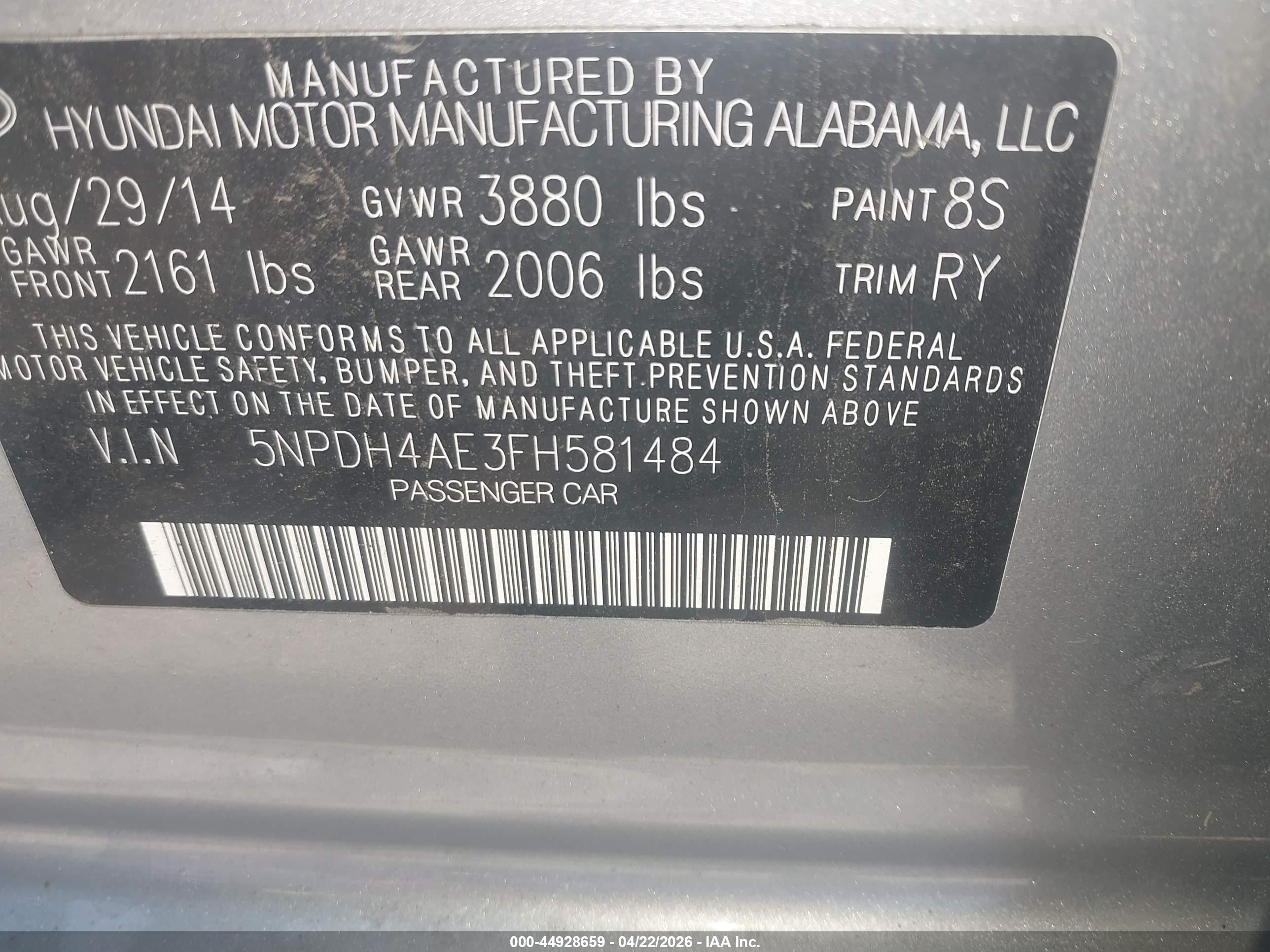 HYUNDAI ELANTRA image 9
