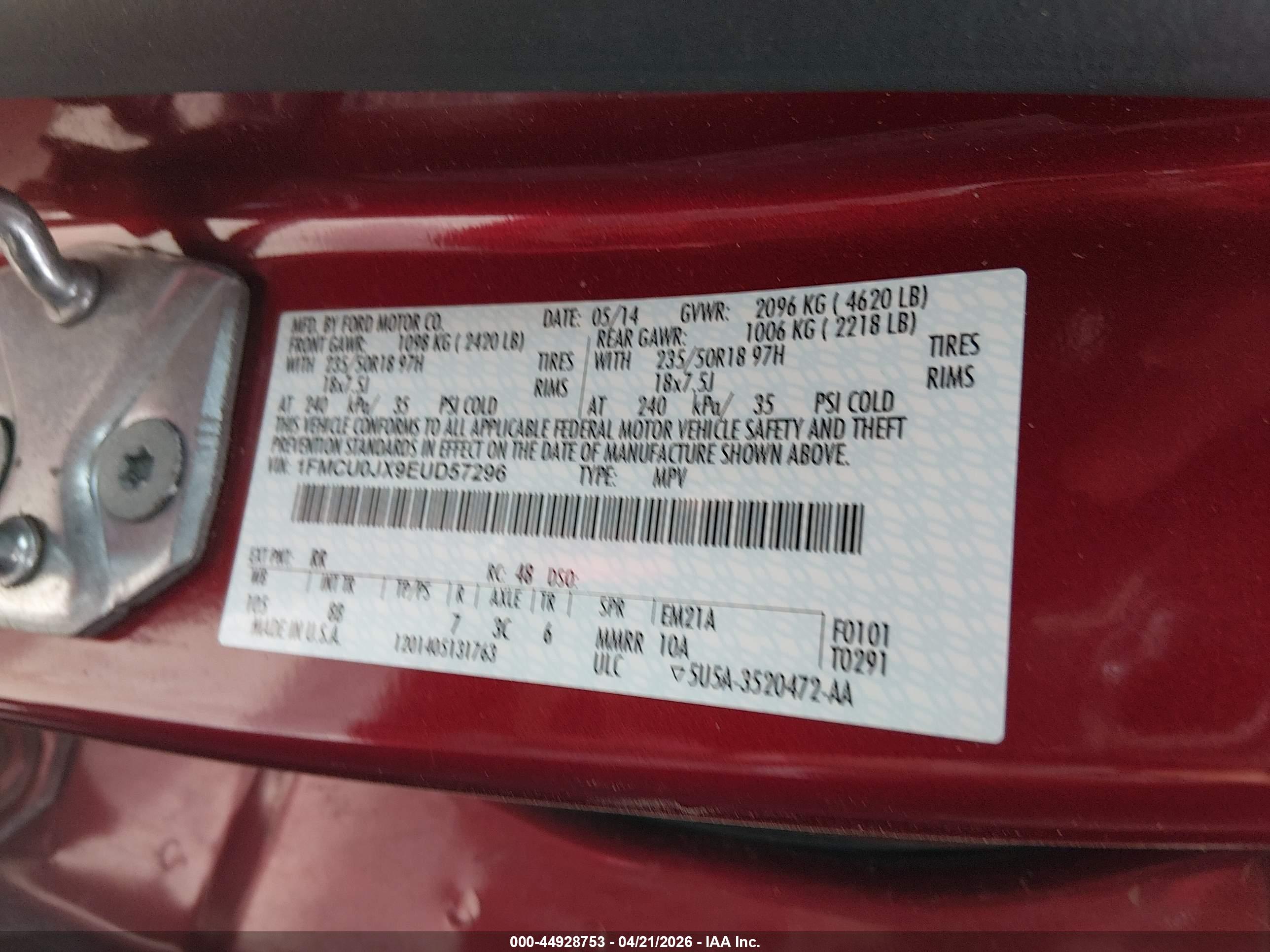 FORD ESCAPE image 9
