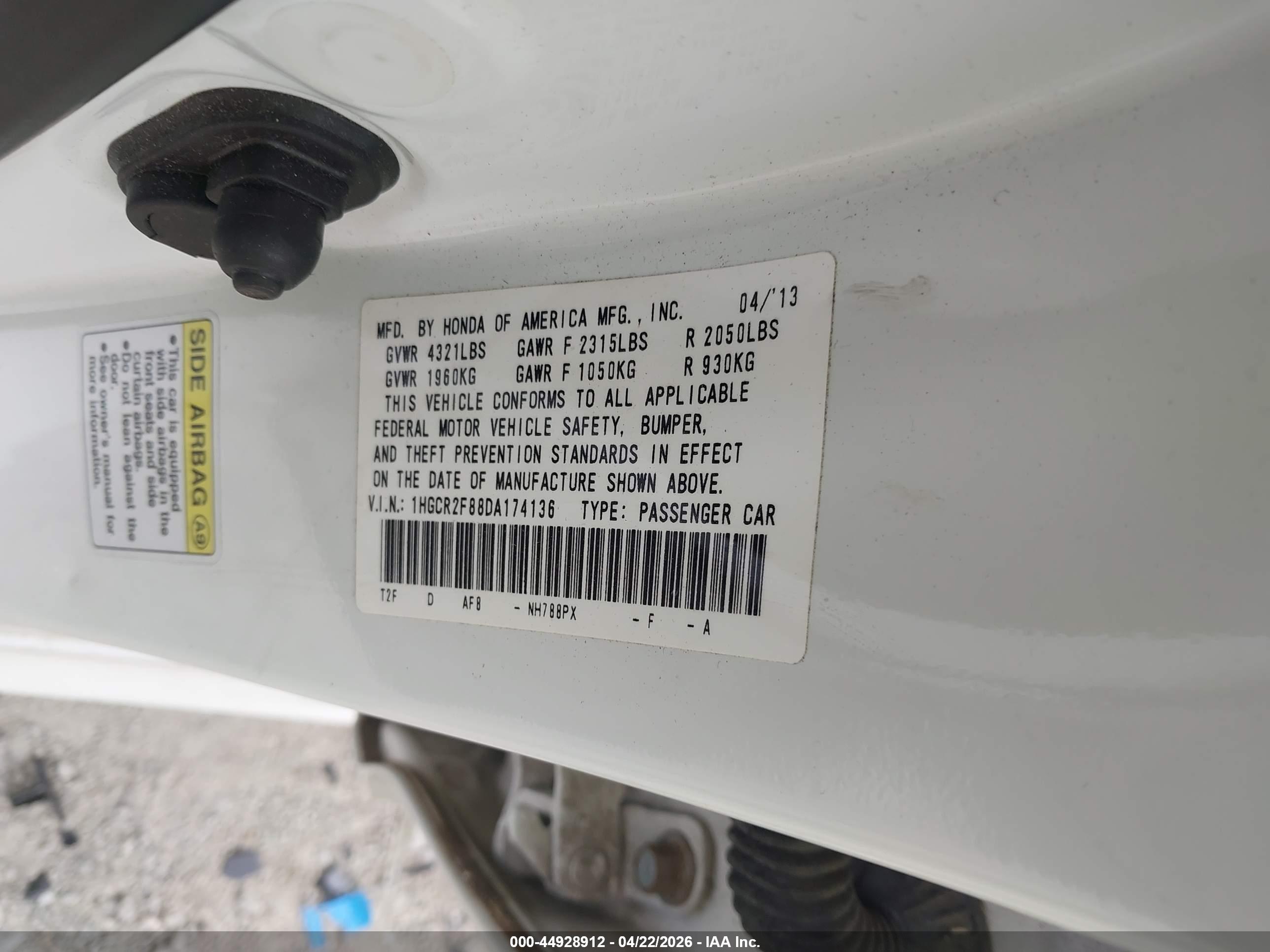 HONDA ACCORD image 9