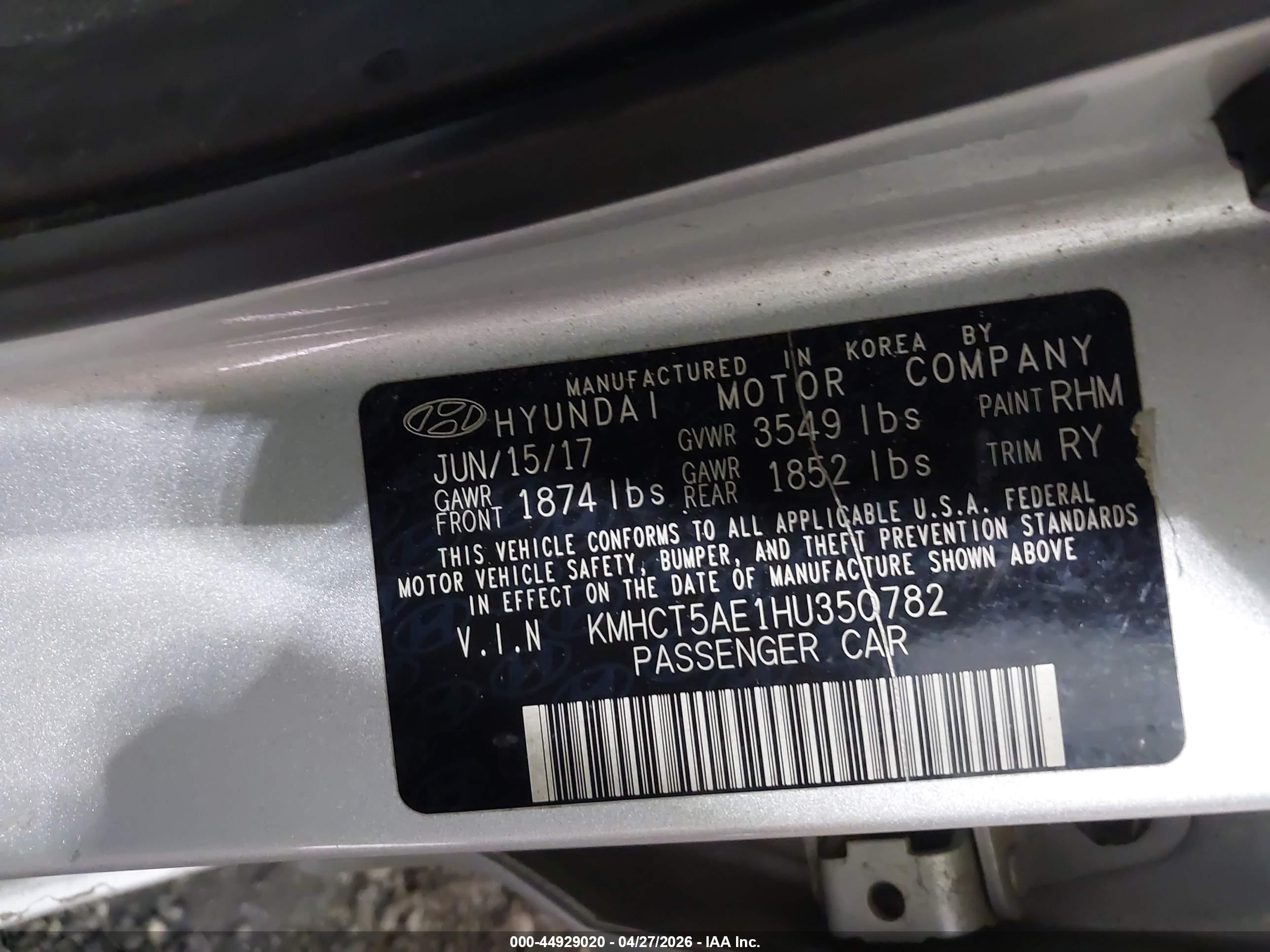 HYUNDAI ACCENT image 9