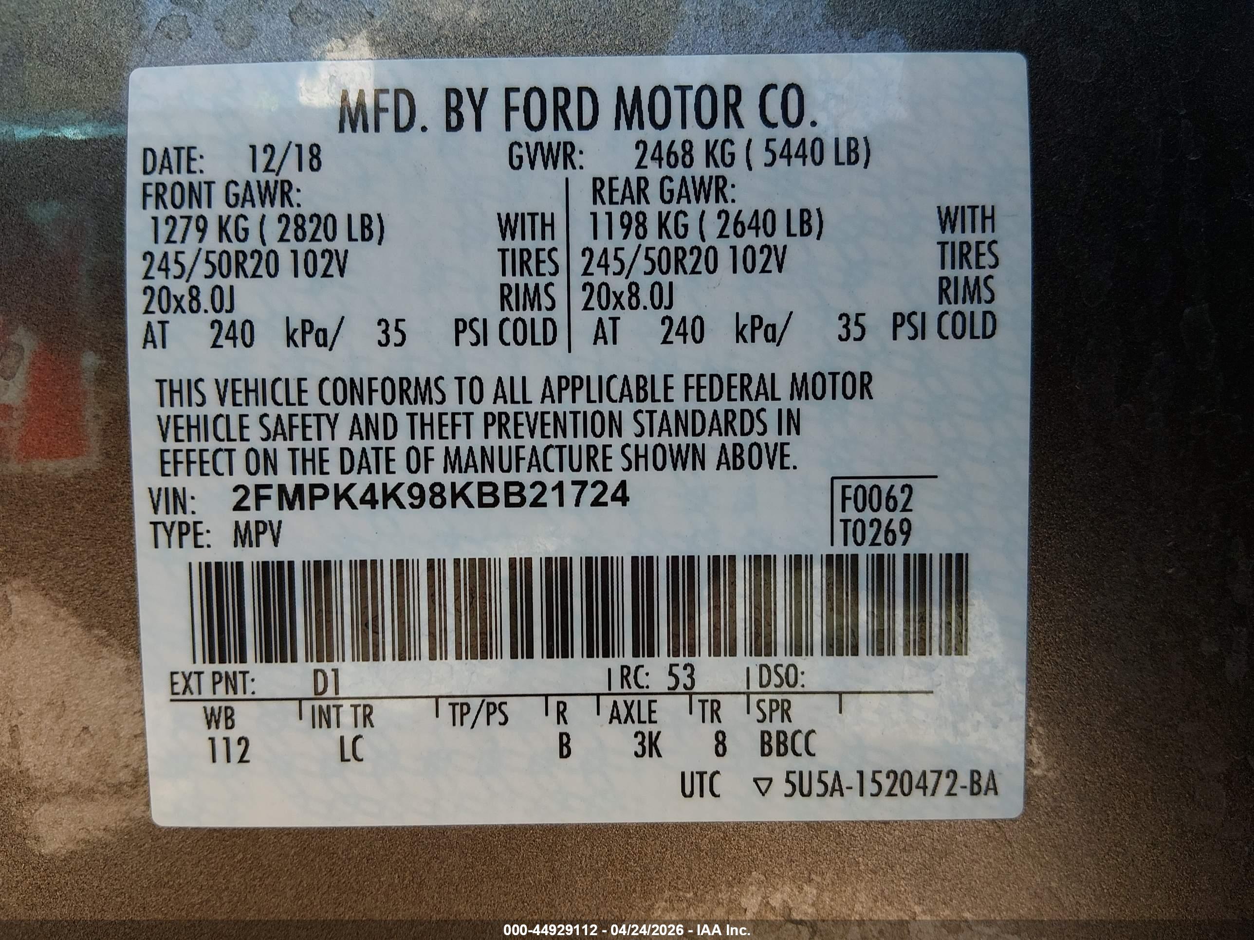 FORD EDGE image 9