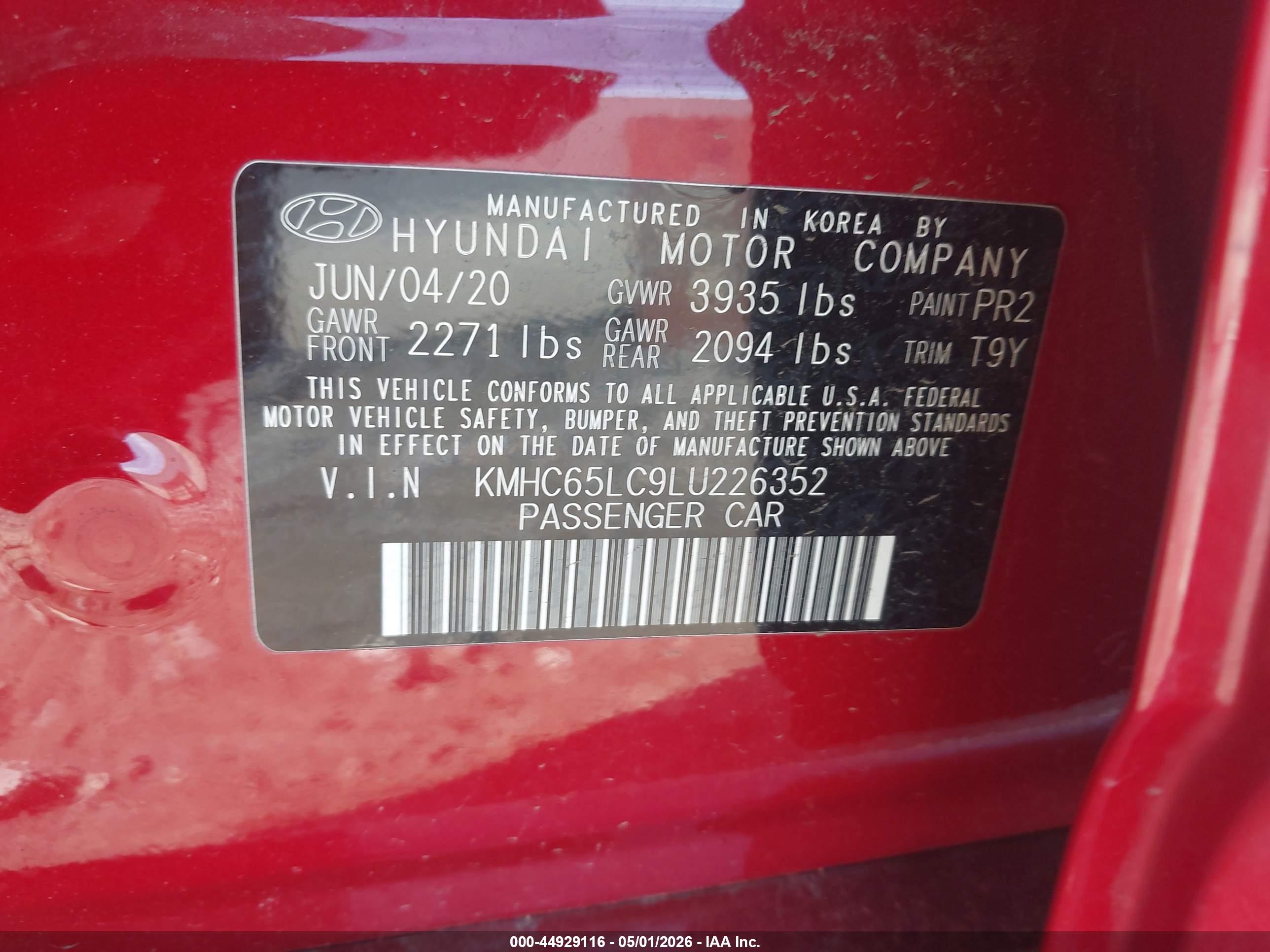 HYUNDAI IONIQ image 9