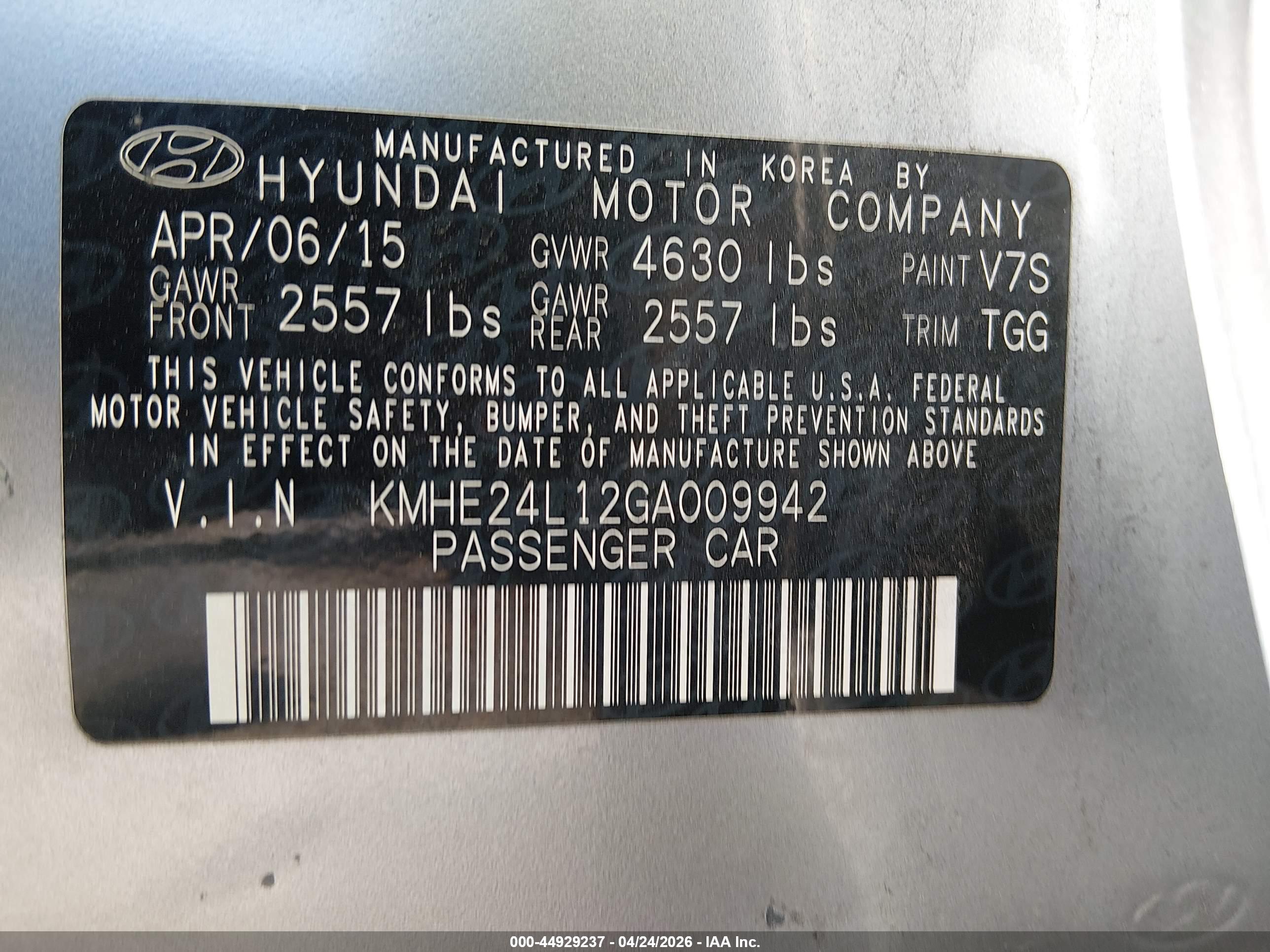 HYUNDAI SONATA image 9