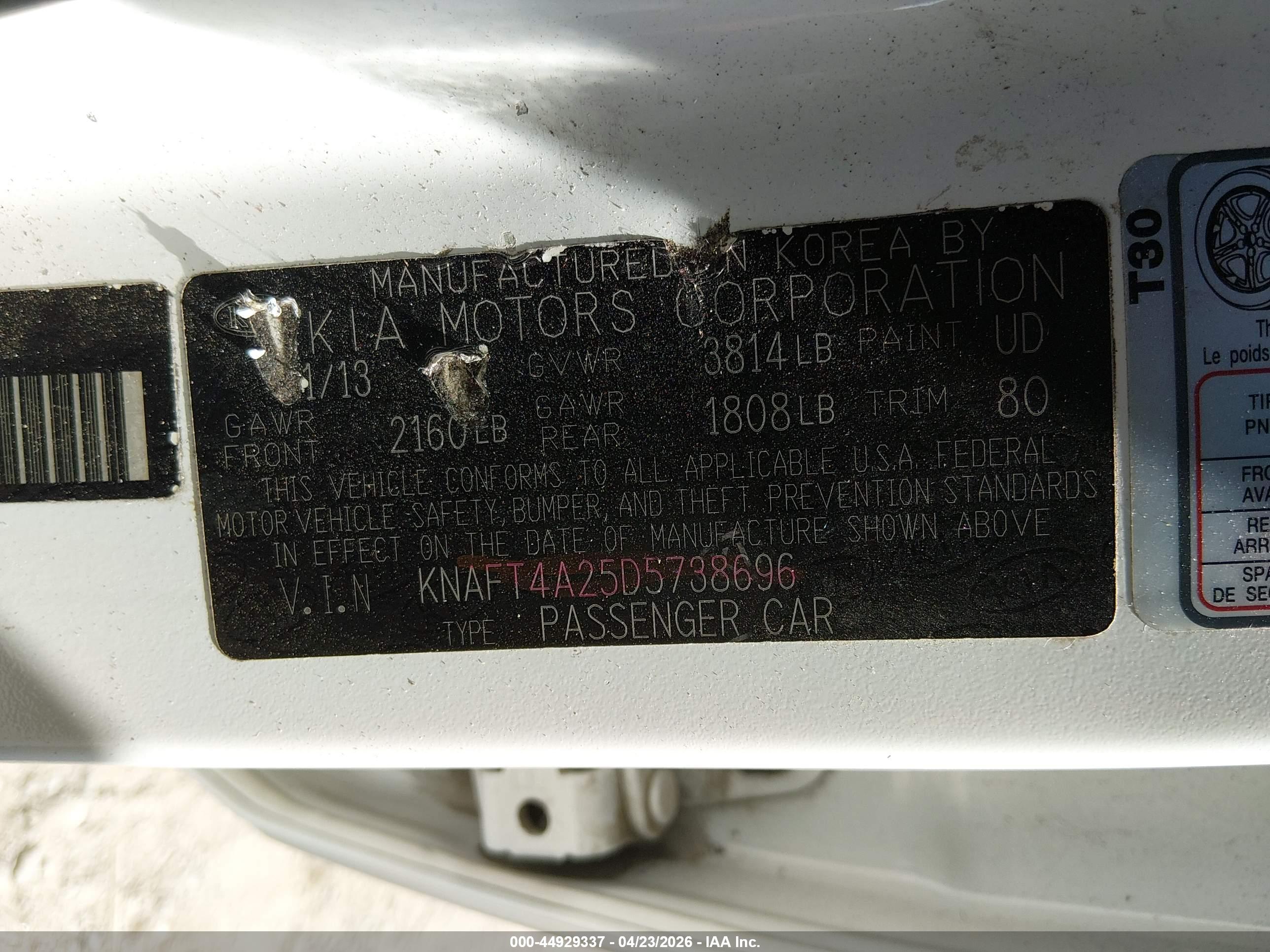 KIA FORTE image 9