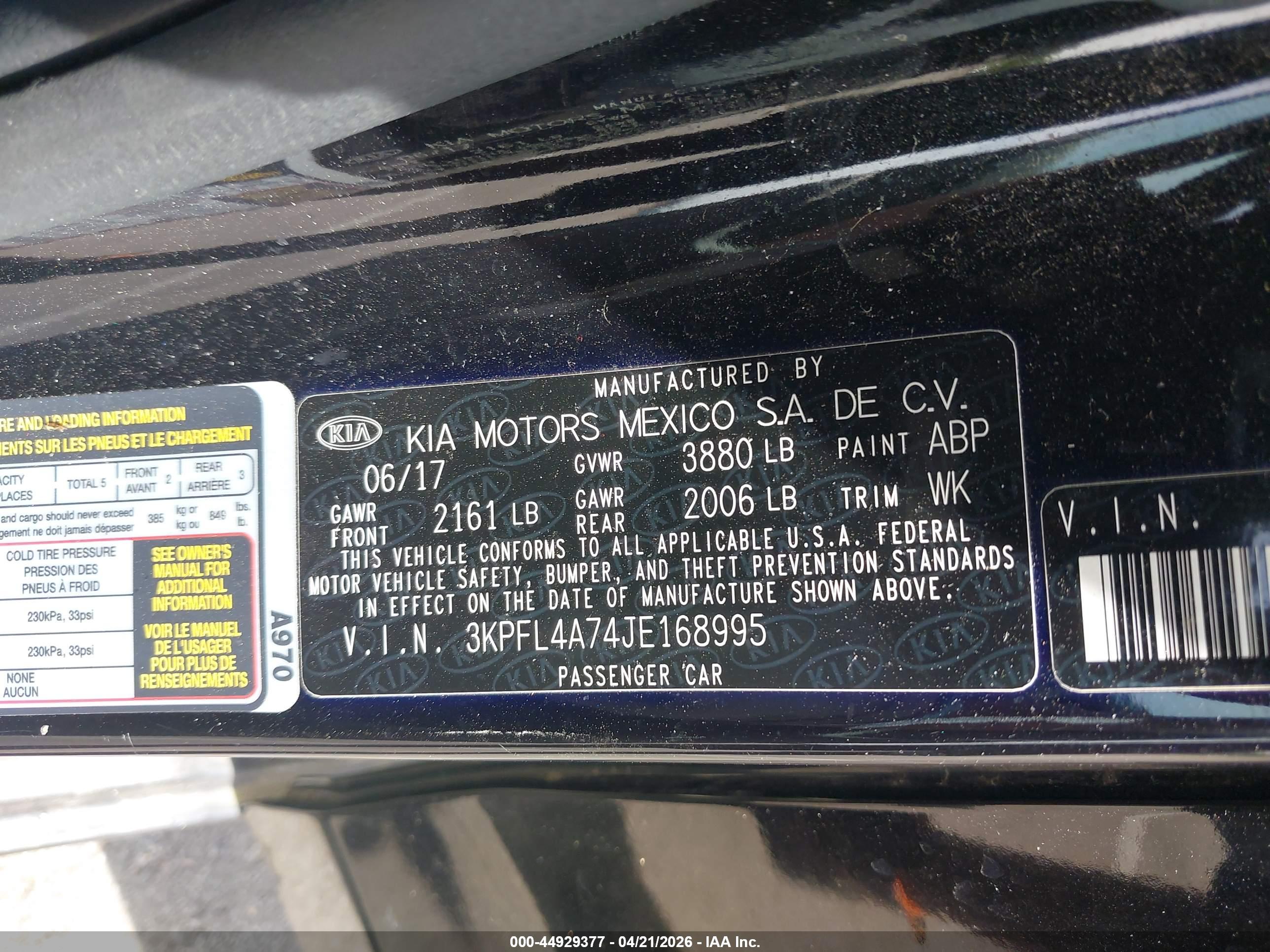 KIA FORTE image 9