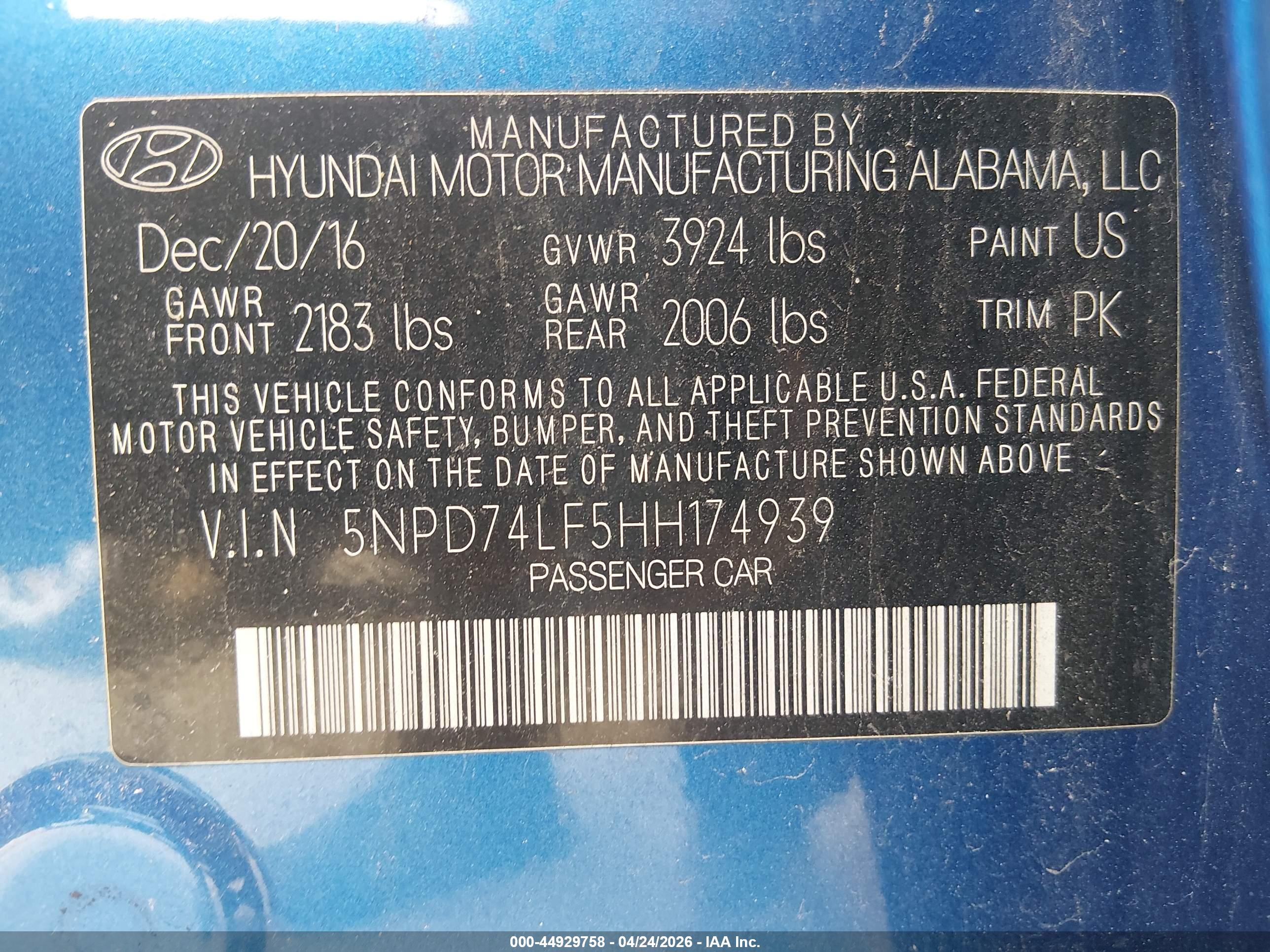 HYUNDAI ELANTRA image 9