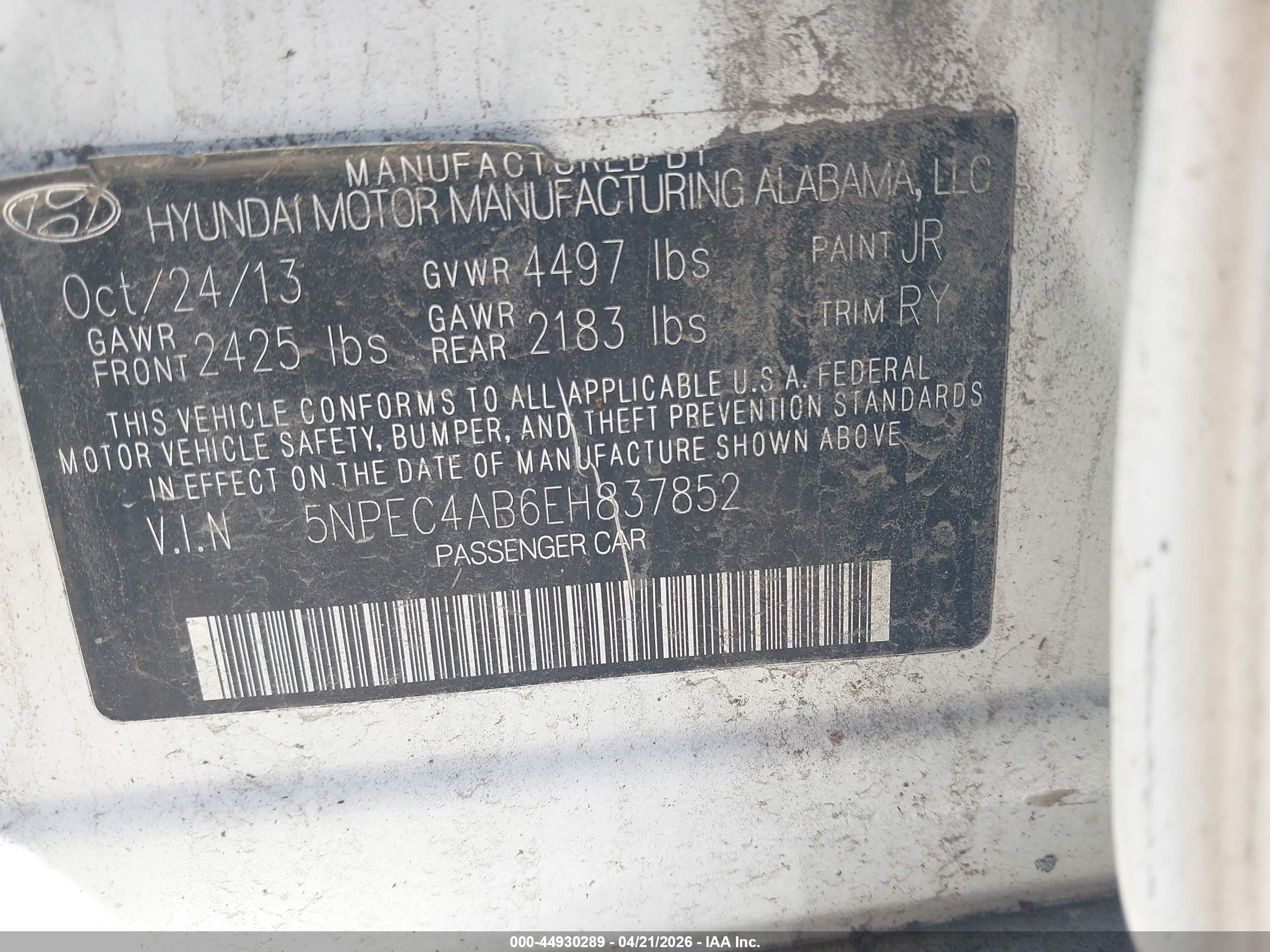 HYUNDAI SONATA image 9