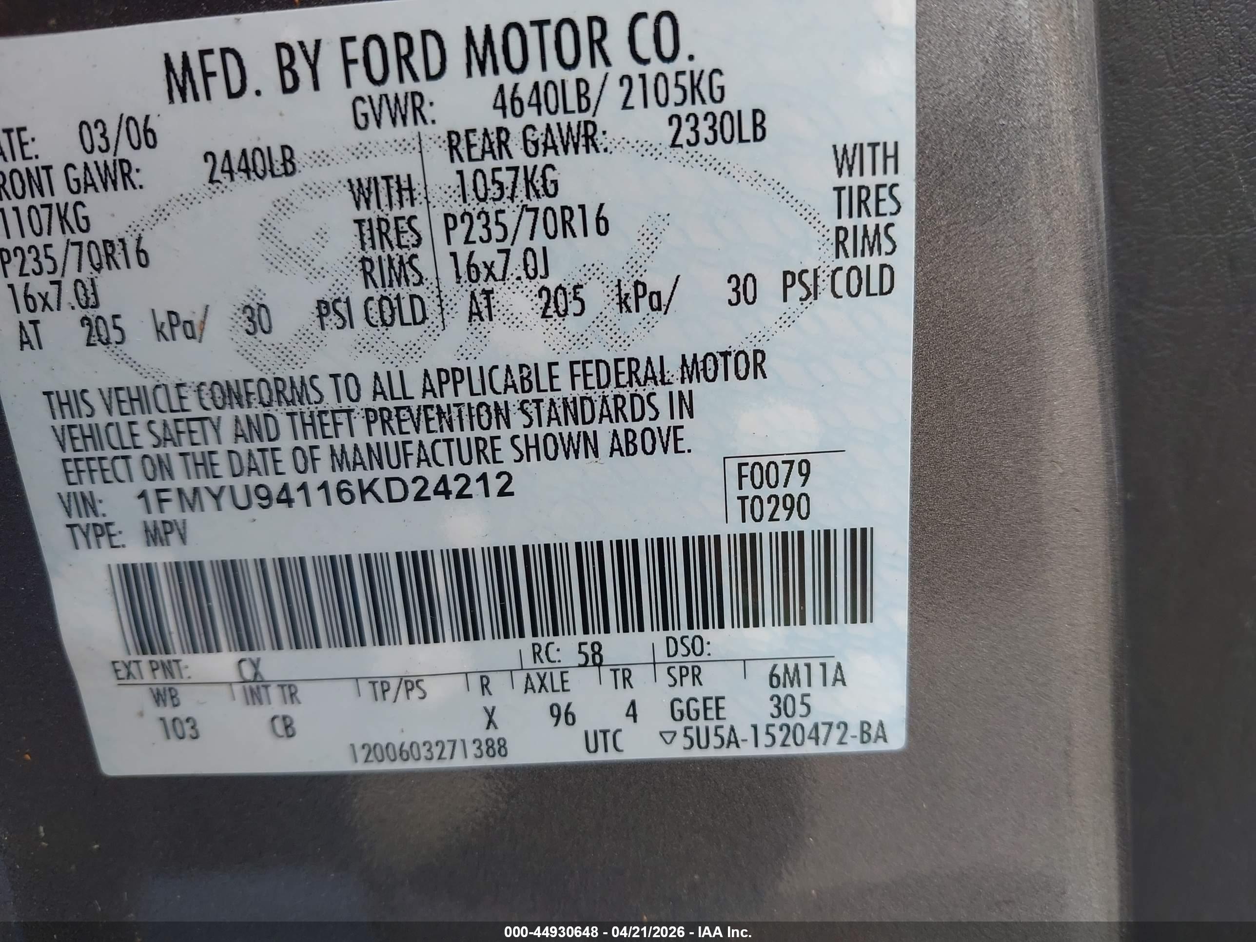 FORD ESCAPE image 9