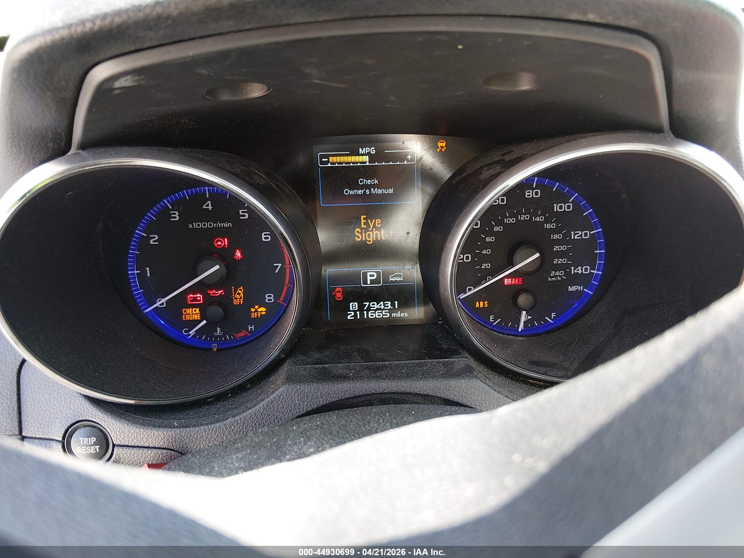 SUBARU OUTBACK image 7