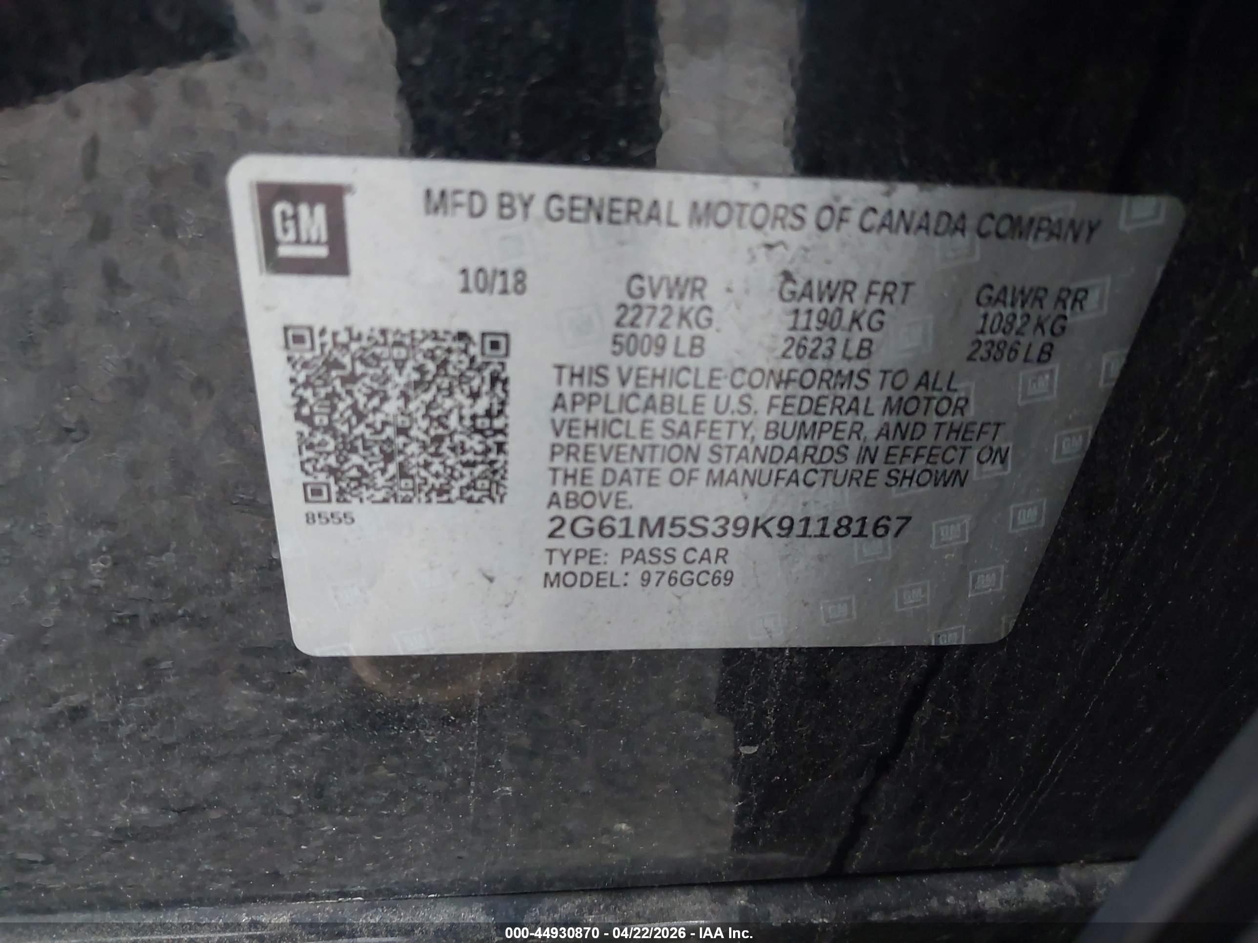 CADILLAC XTS image 9