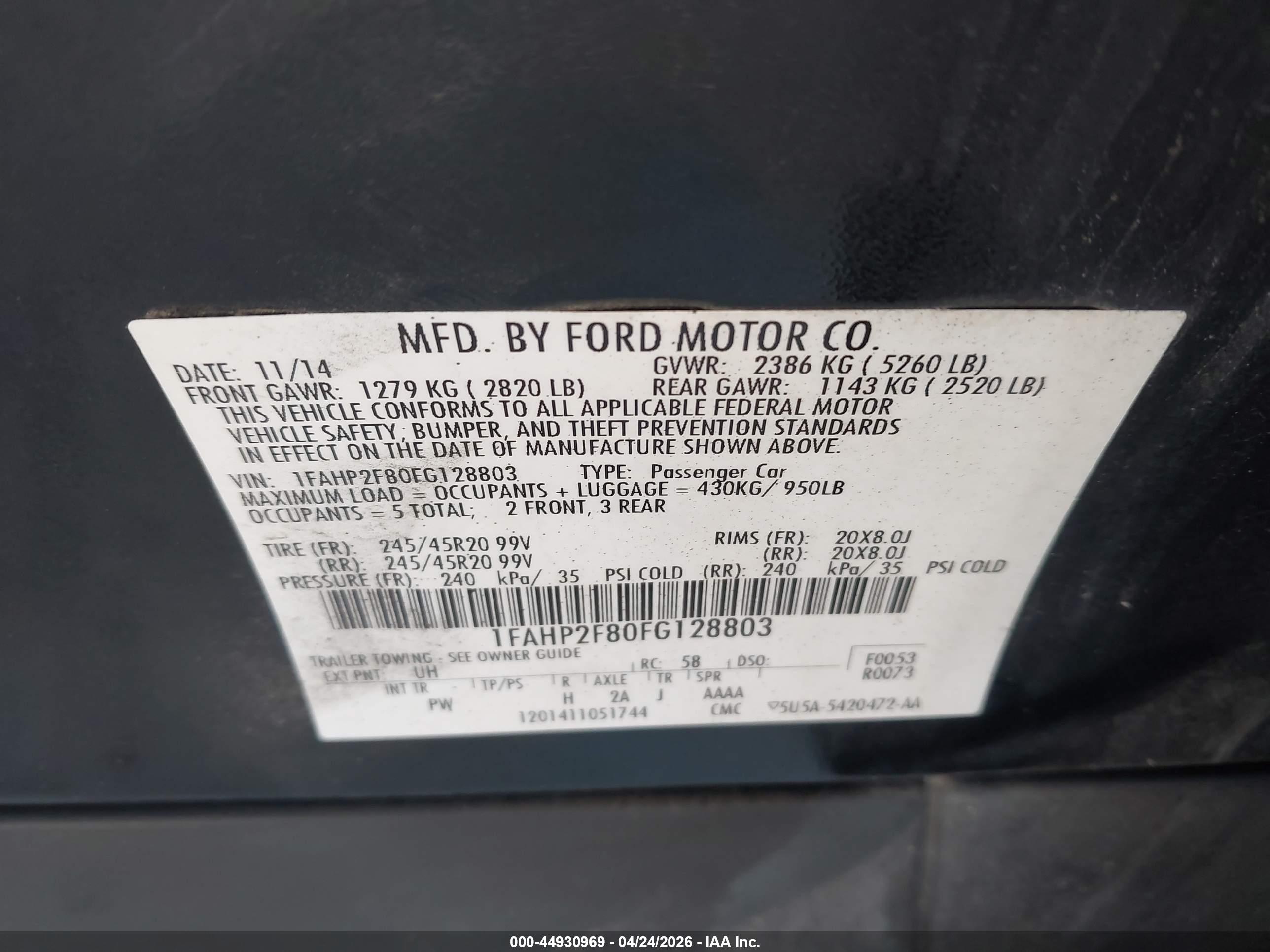 FORD TAURUS image 9