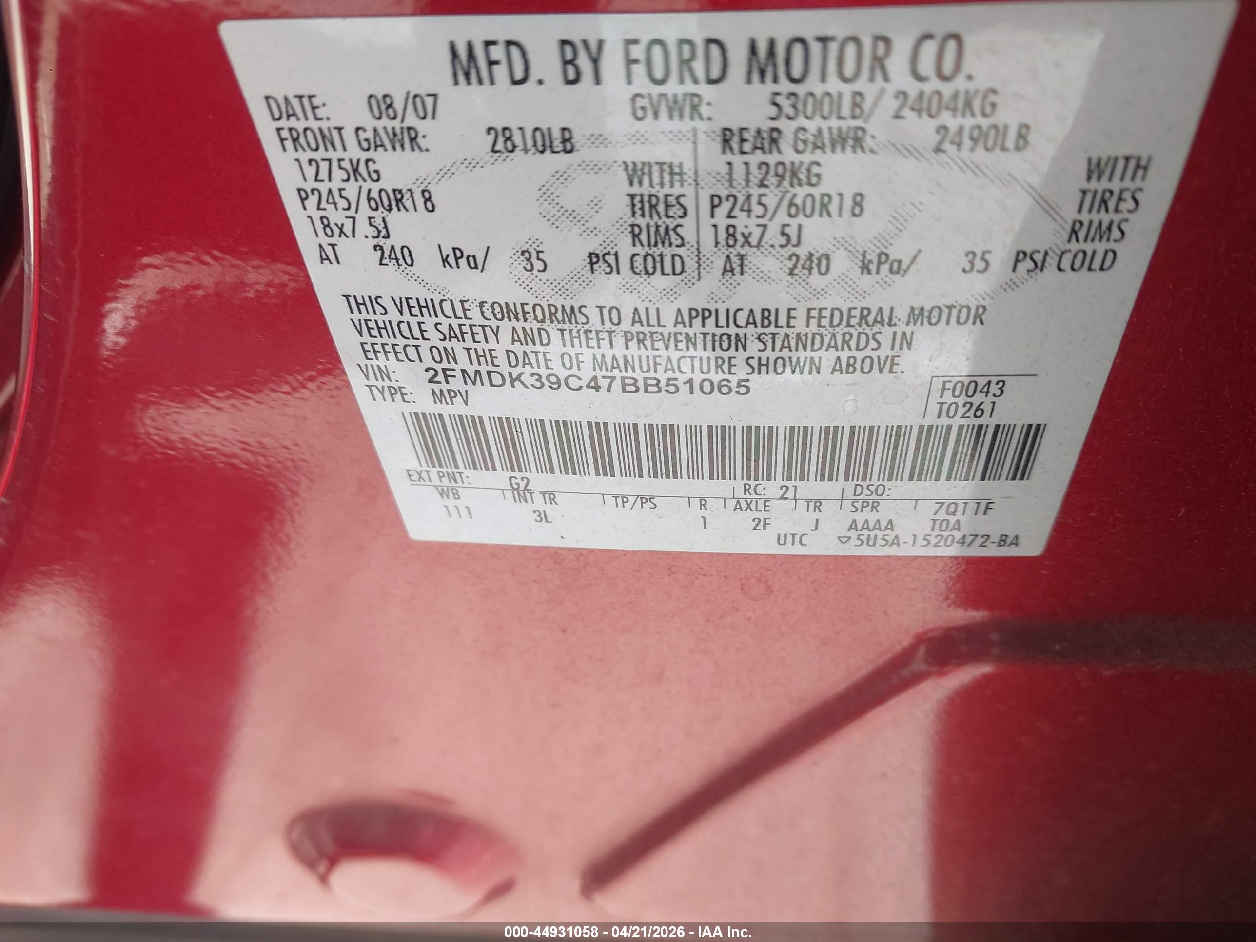 FORD EDGE image 9