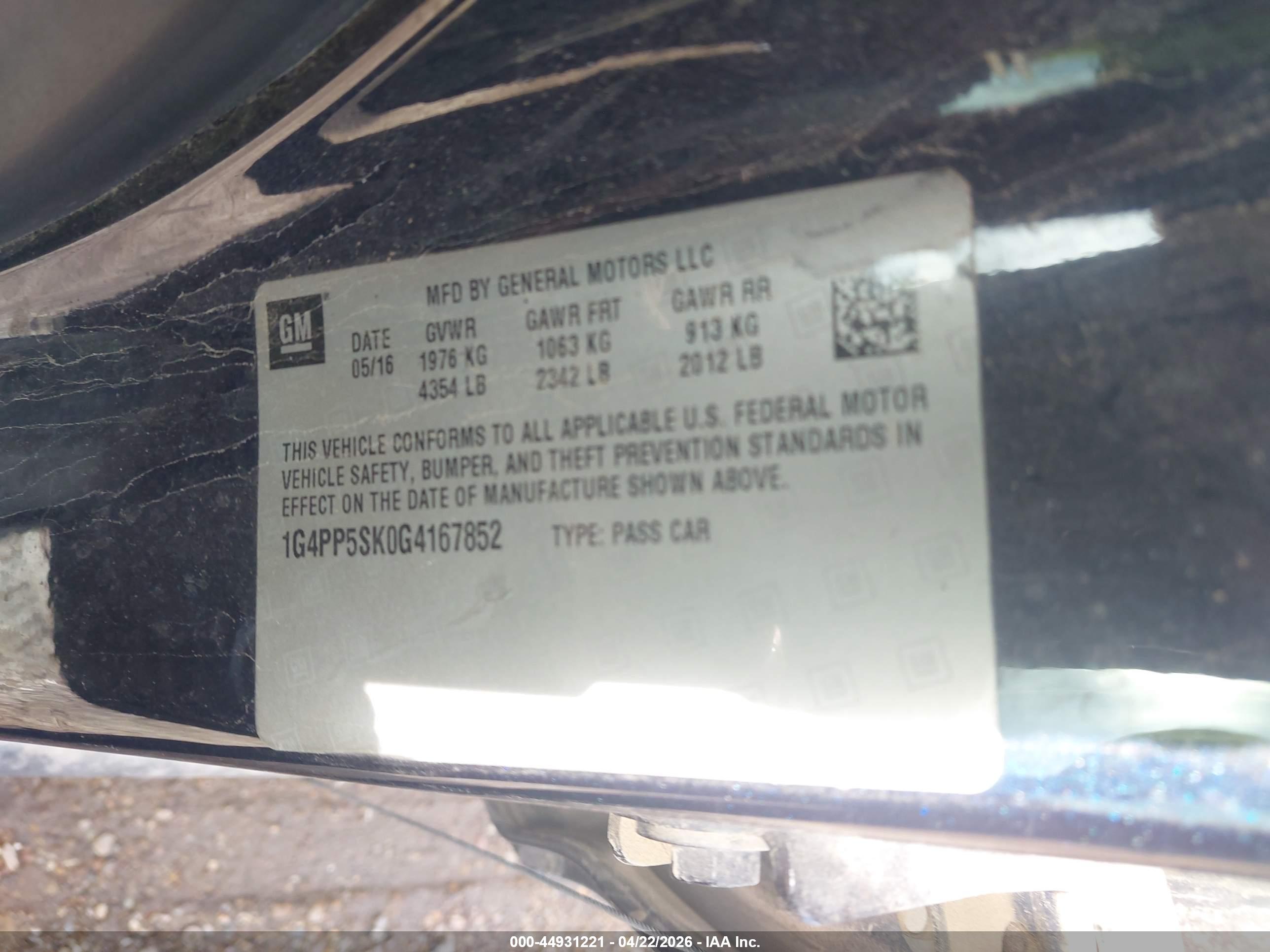 BUICK VERANO image 9