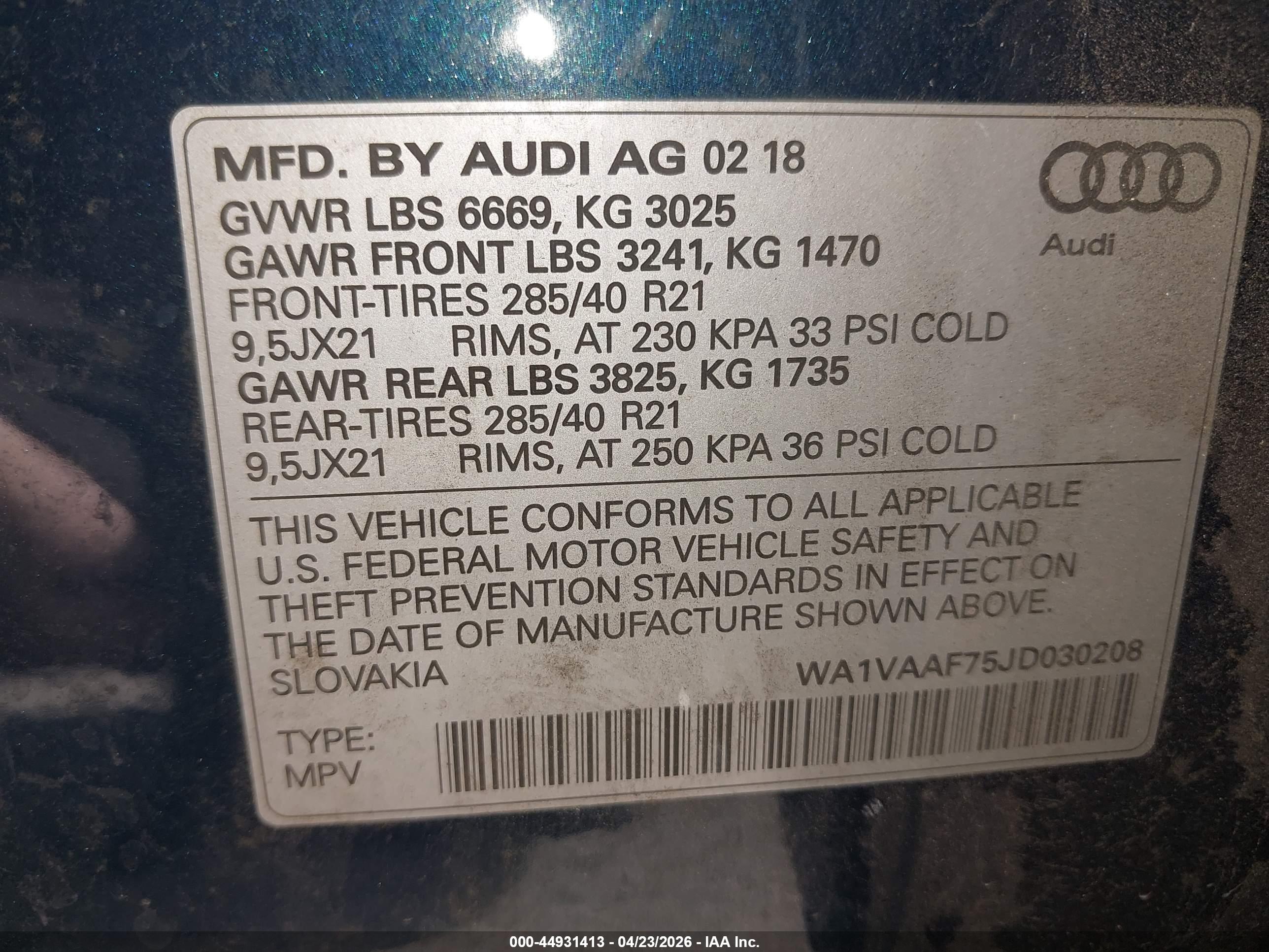 AUDI Q7 image 9