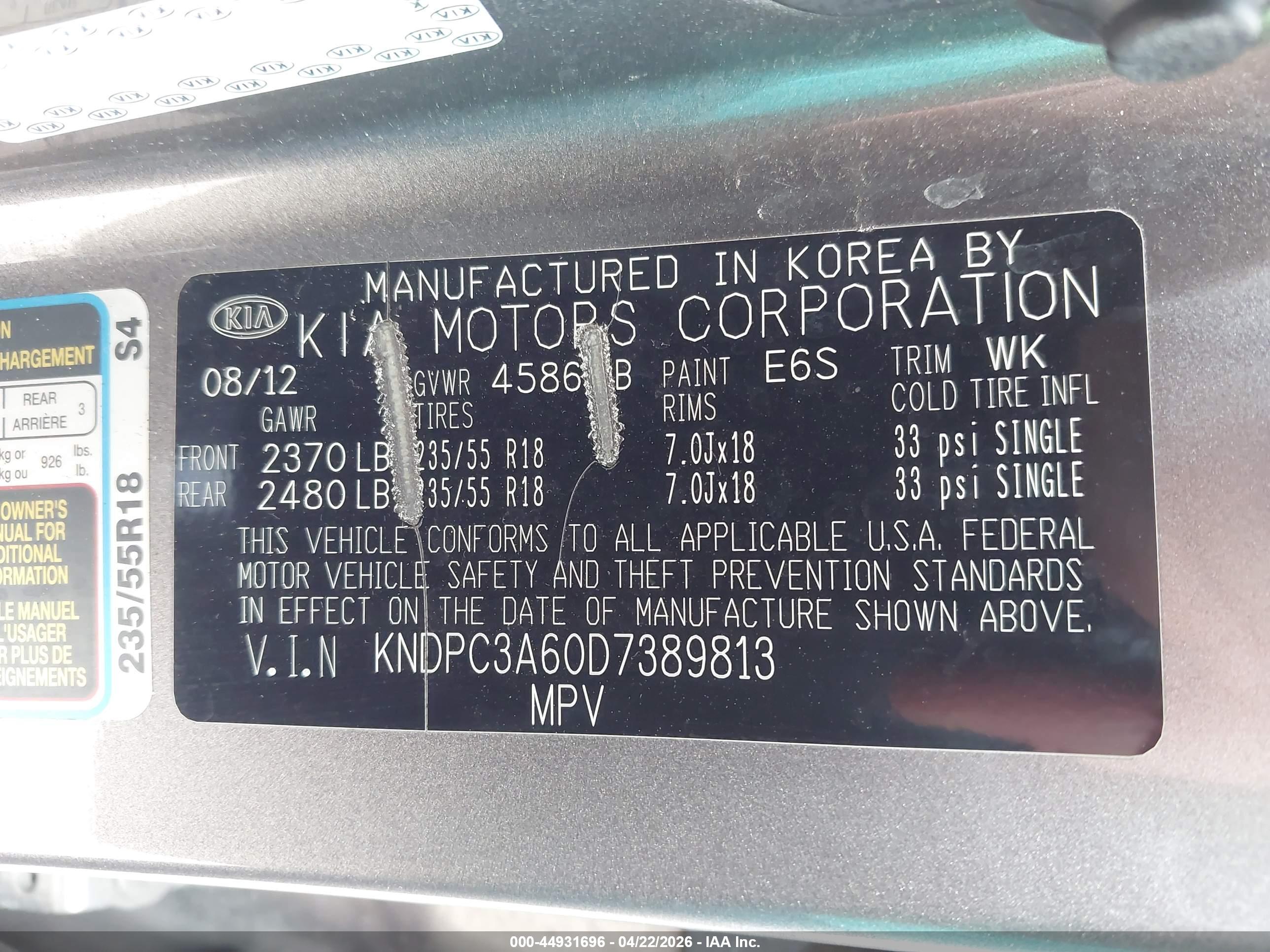 KIA SPORTAGE image 9